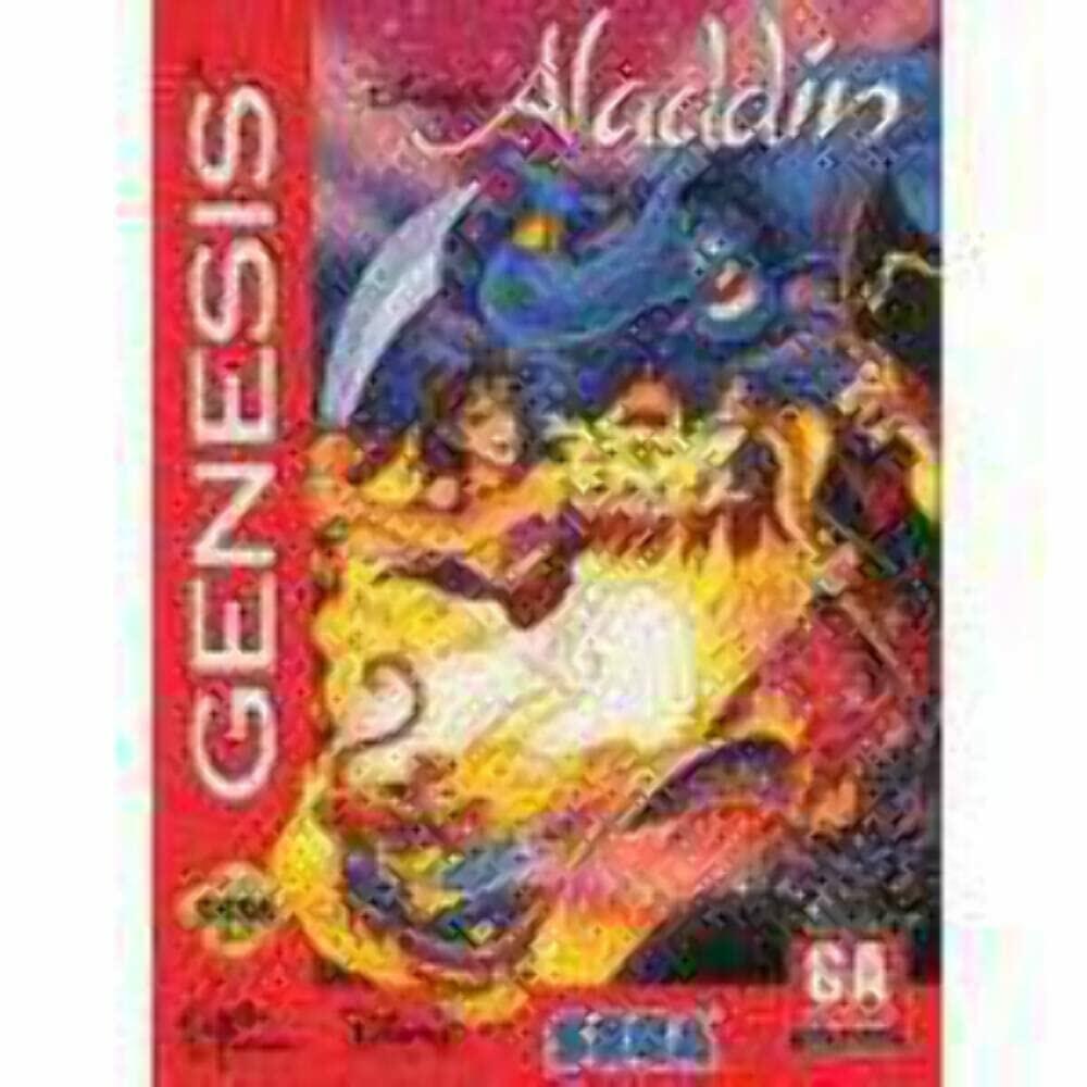 Disney's Aladdin Sega Genesis Boxed Complete CIB - Like New