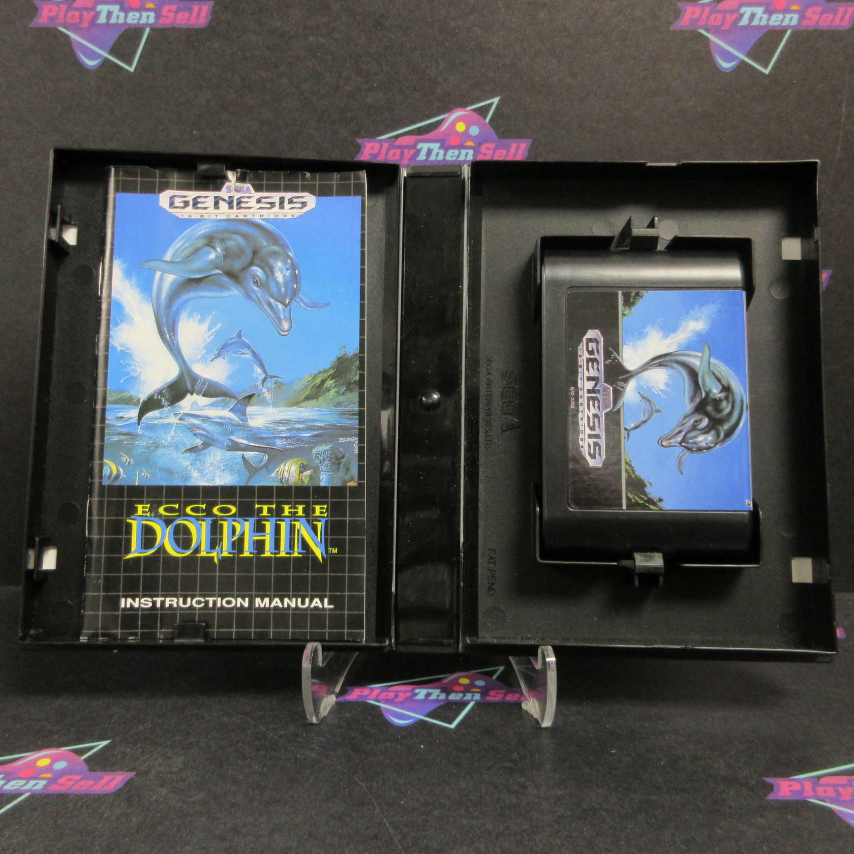 Ecco the Dolphin Sega Genesis Boxed Complete - Very Good