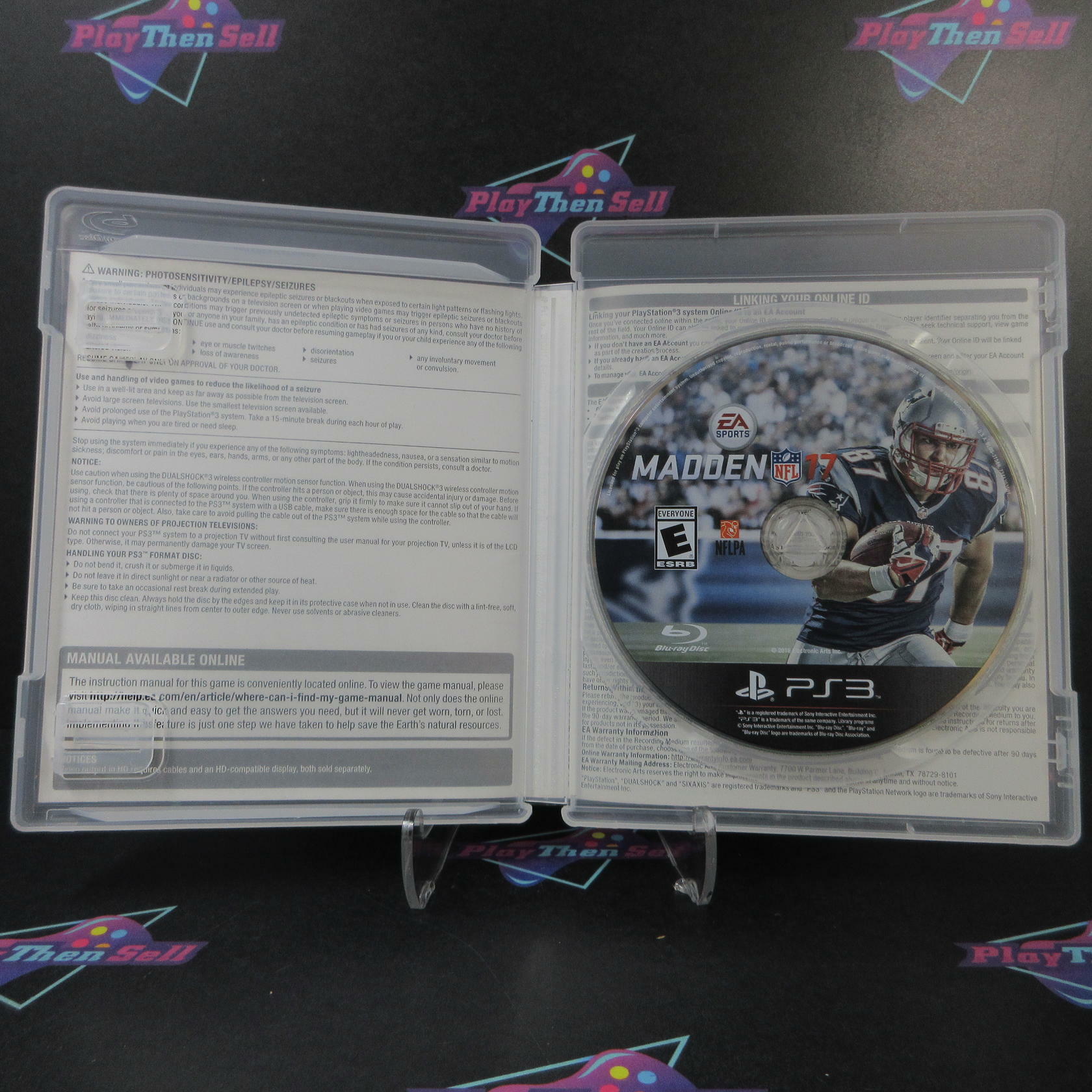 Madden NFL 17 PS3 PlayStation 3 Complete - Very Good