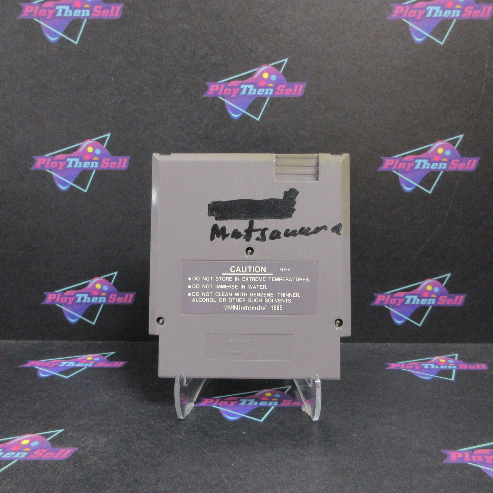 Wrestlemania Challenge Nintendo NES Cartridge / Tested - Very Good