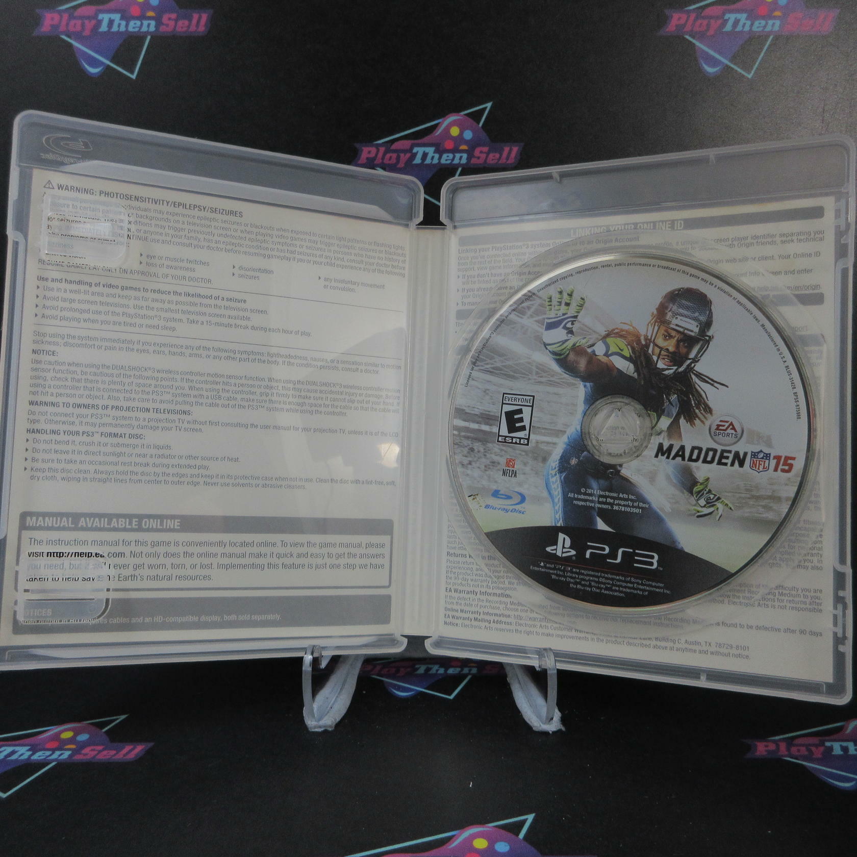 Madden NFL 15 PS3 PlayStation 3 Complete - Very Good