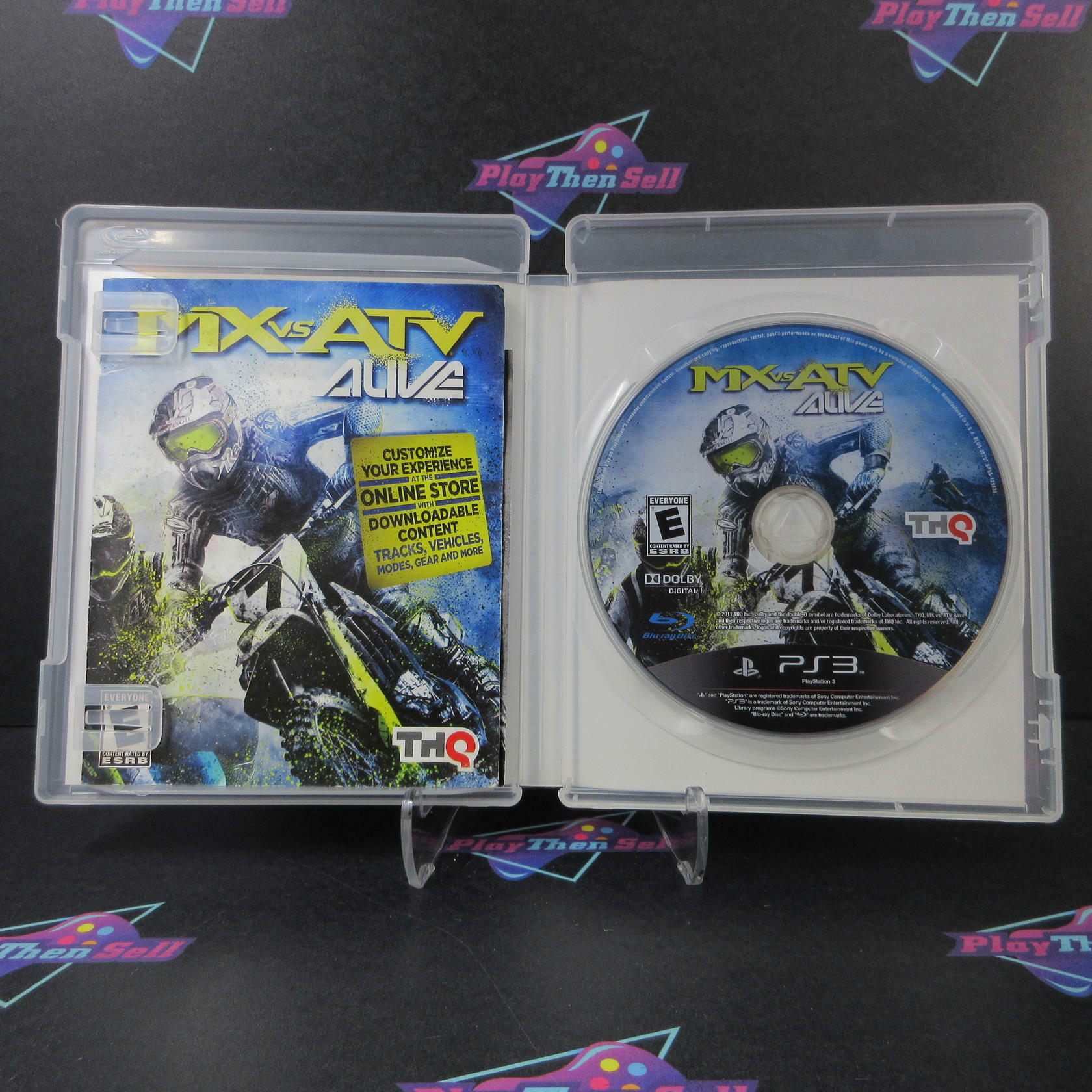 MX vs. ATV Alive PS3 PlayStation 3 Complete - Very Good