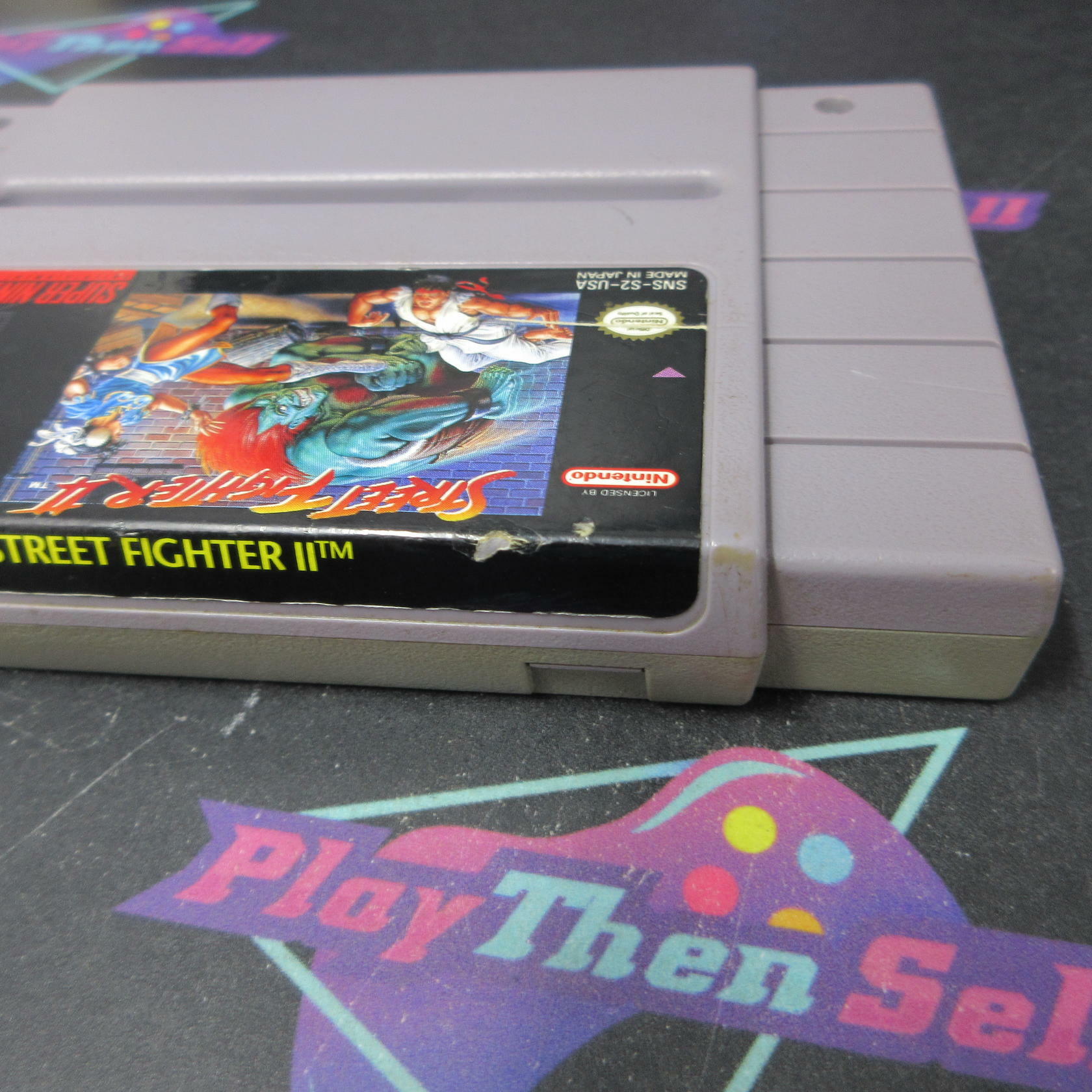 Street Fighter II Super Nintendo SNES Cartridge / Tested - Very Good