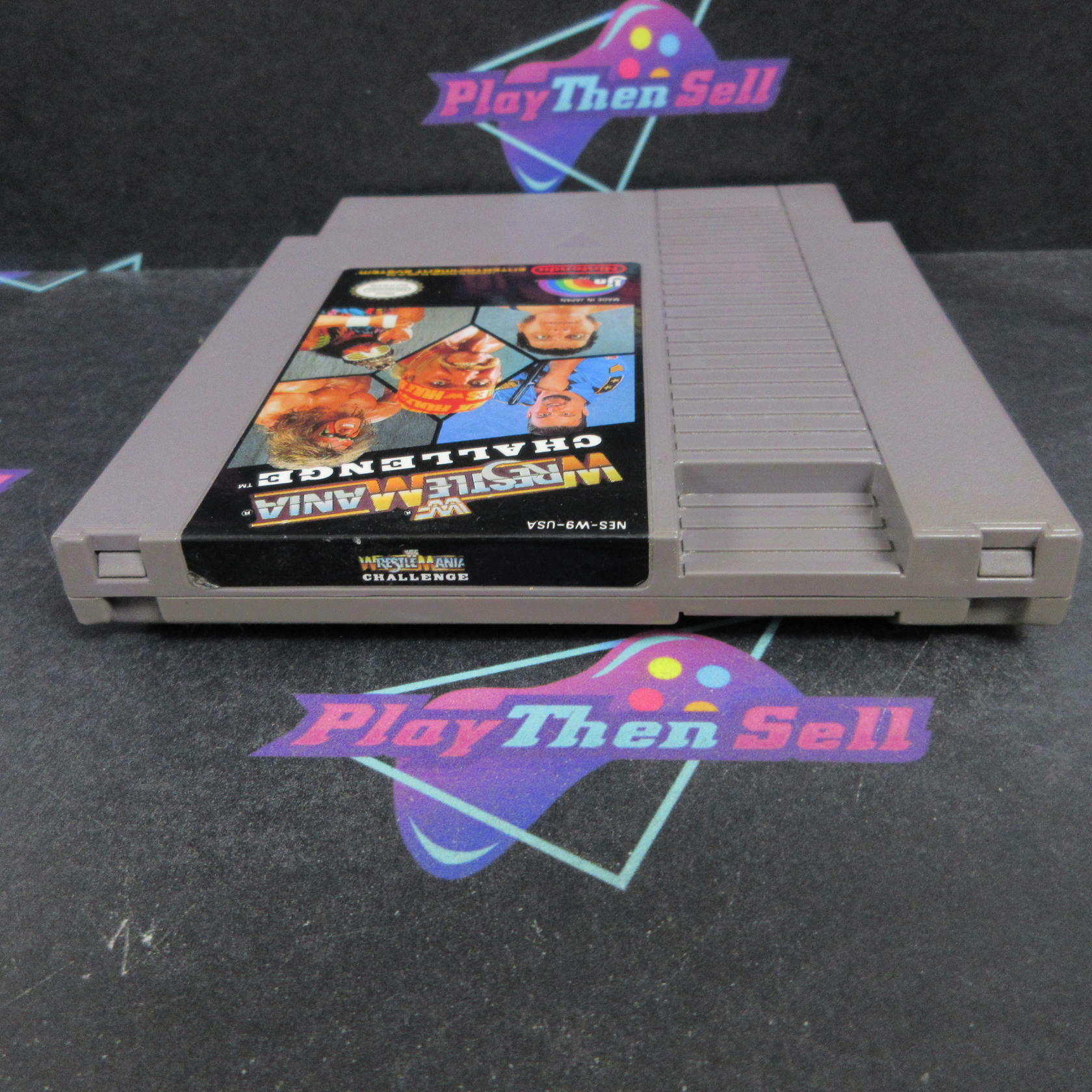 Wrestlemania Challenge Nintendo NES Cartridge / Tested - Very Good