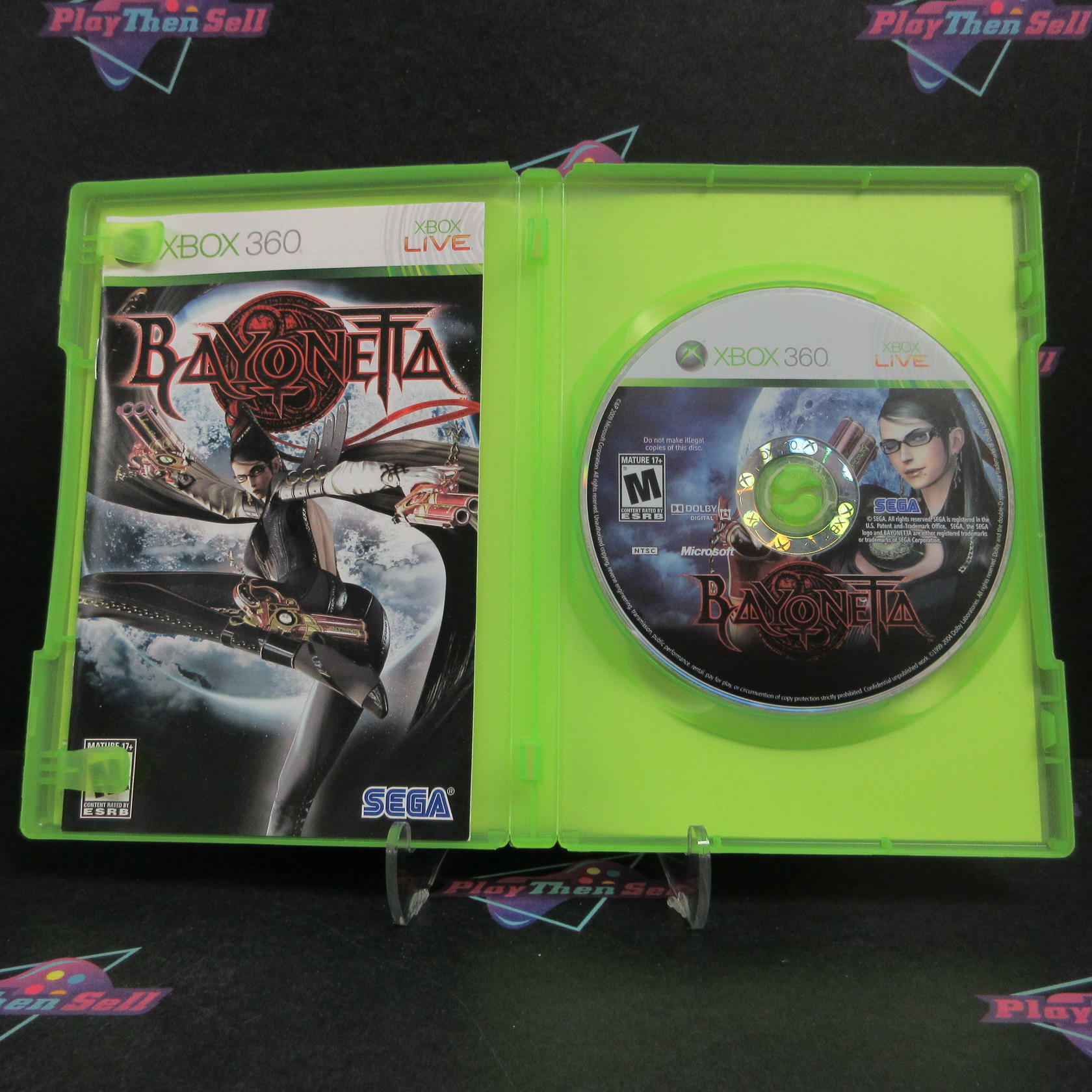 Bayonetta Xbox 360 Rental Art Complete - Very Good