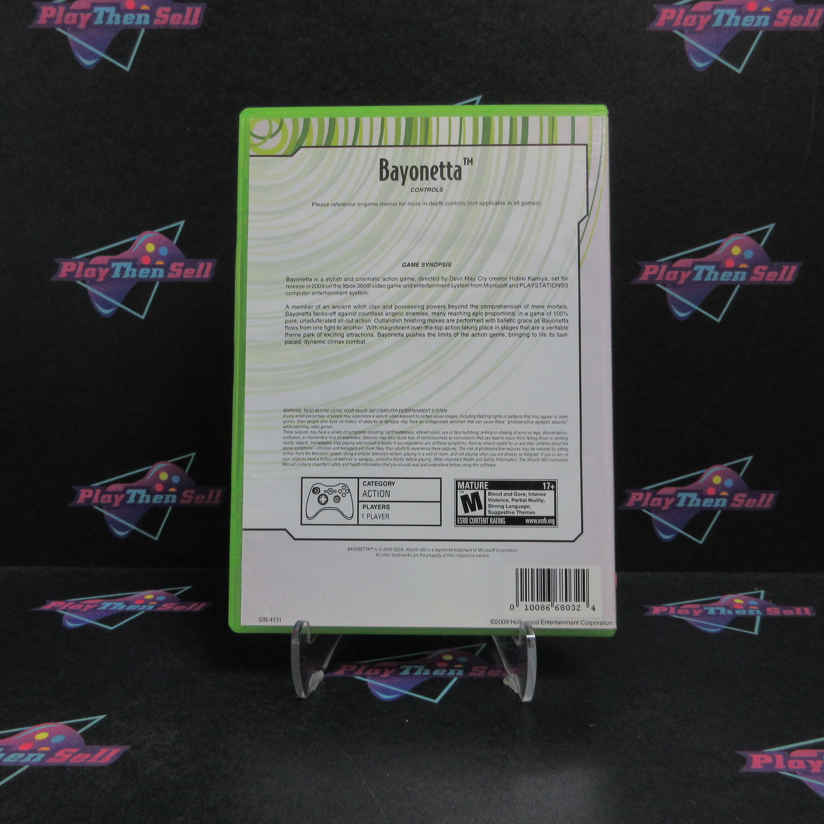 Bayonetta Xbox 360 Rental Art Complete - Very Good