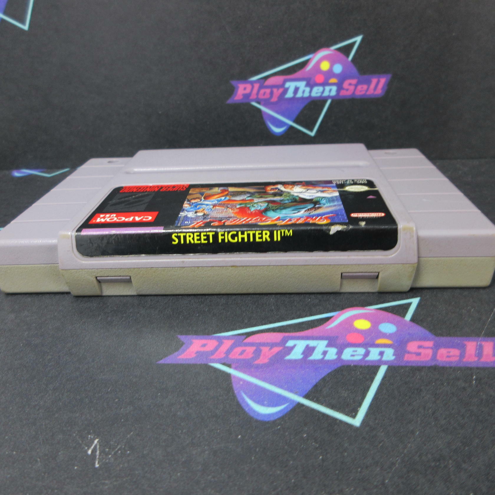 Street Fighter II Super Nintendo SNES Cartridge / Tested - Very Good