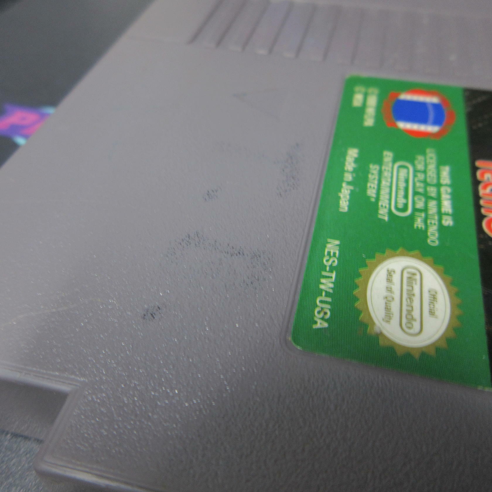 Tecmo Bowl Nintendo NES Cartridge / Tested - Very Good