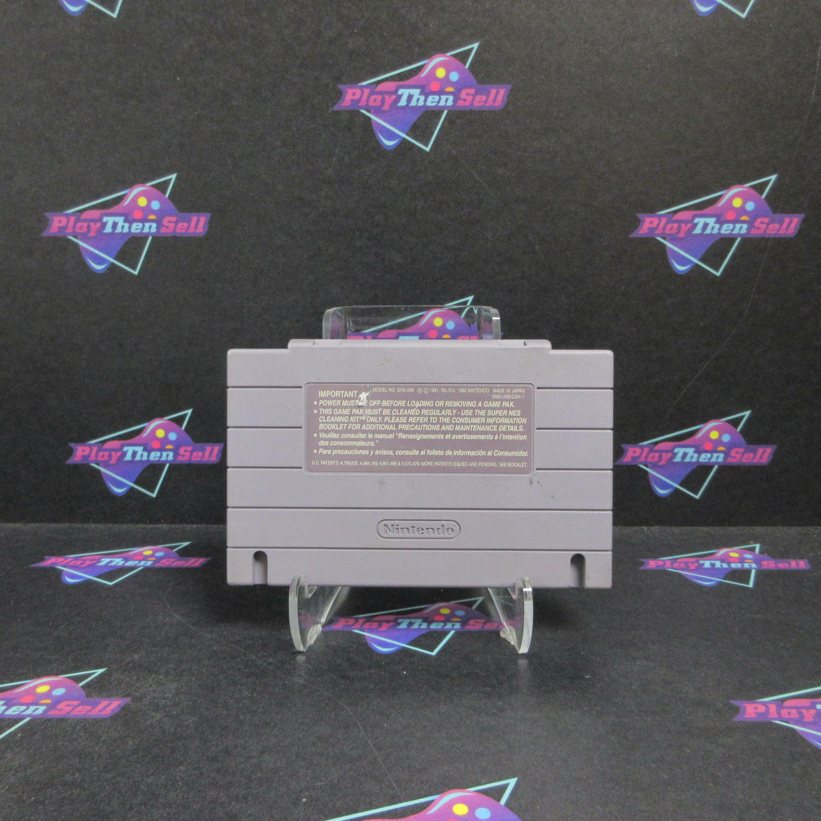 NBA Showdown Super Nintendo SNES Cartridge / Tested - Very Good