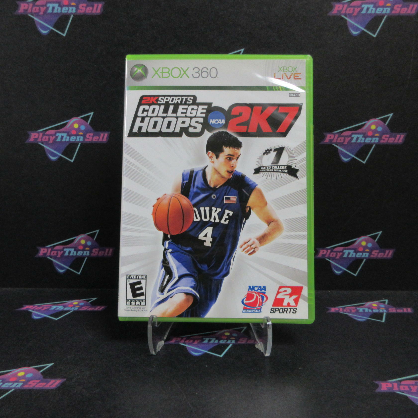 College Hoops NCAA 2K7 Xbox 360 Complete - Very Good