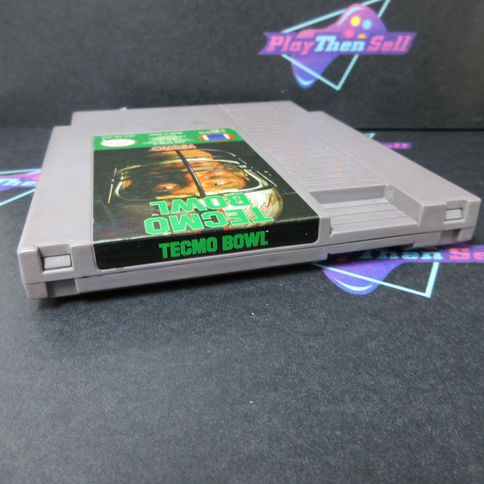 Tecmo Bowl Nintendo NES Cartridge / Tested - Very Good