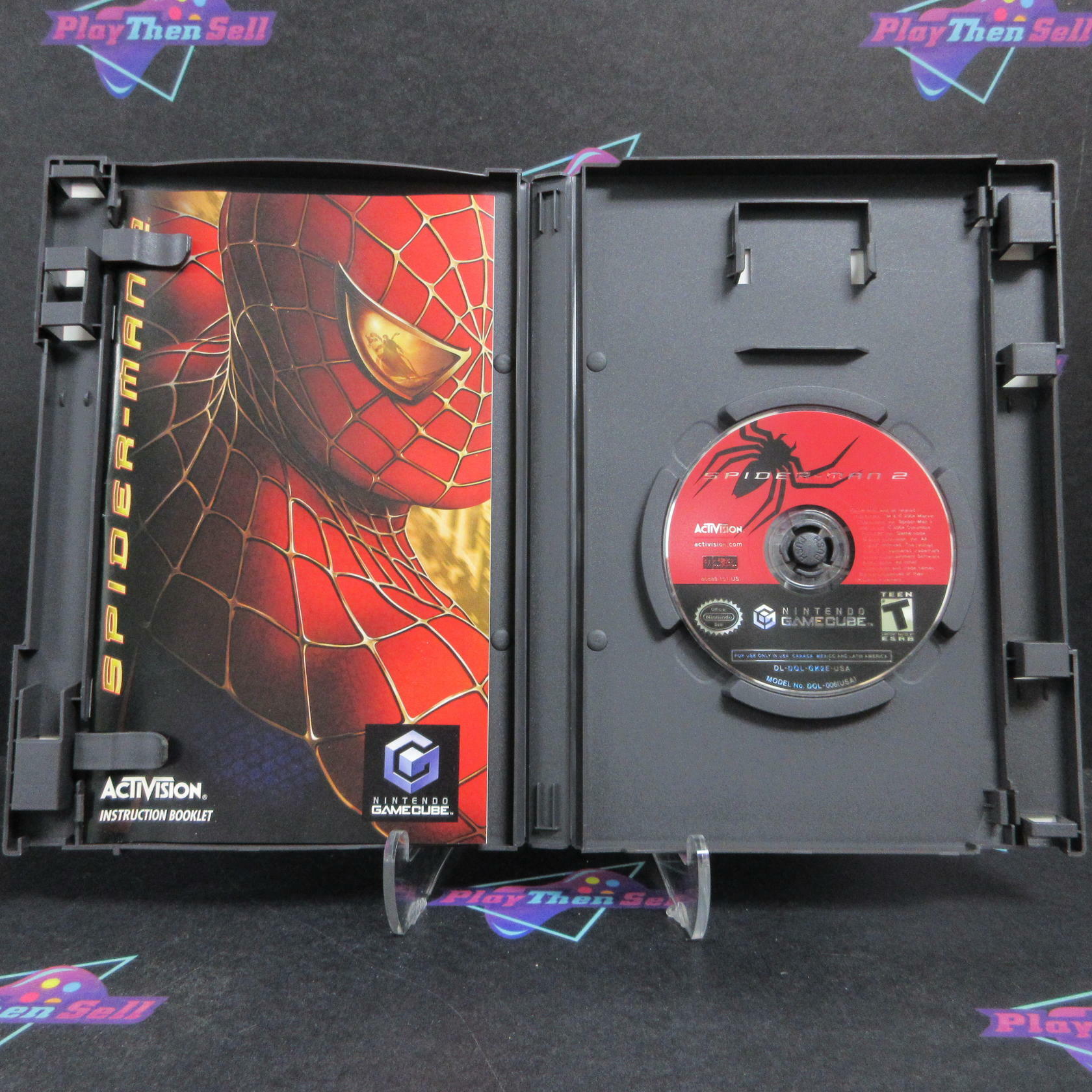 Spider-Man 2 Nintendo GameCube + Poster Complete - Refurbished