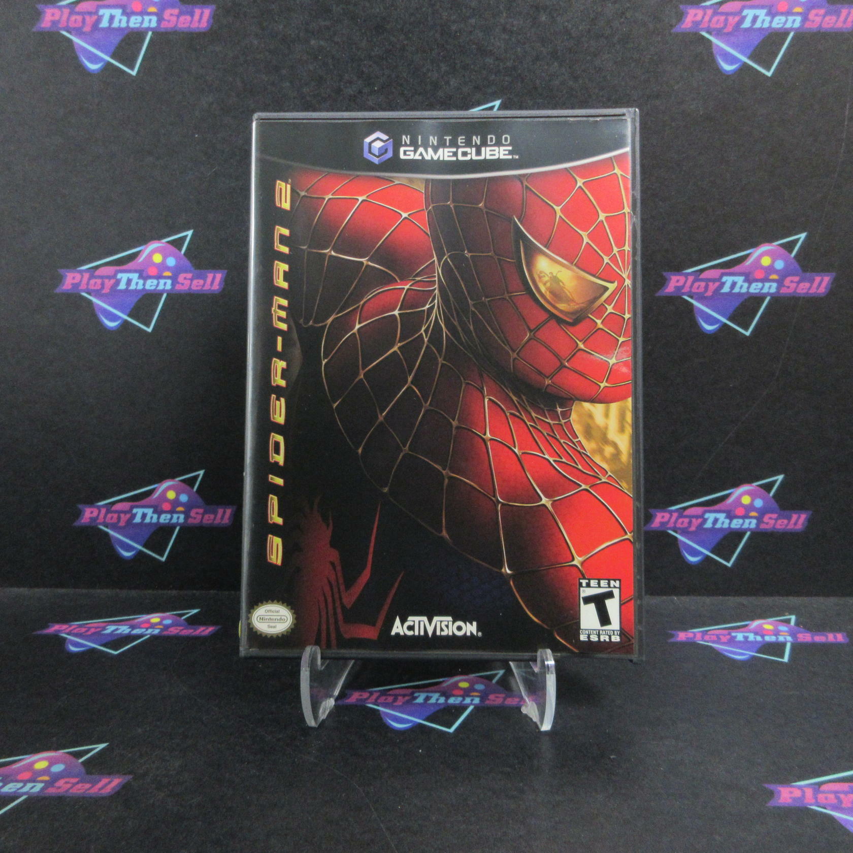 Spider-Man 2 Nintendo GameCube + Poster Complete - Refurbished