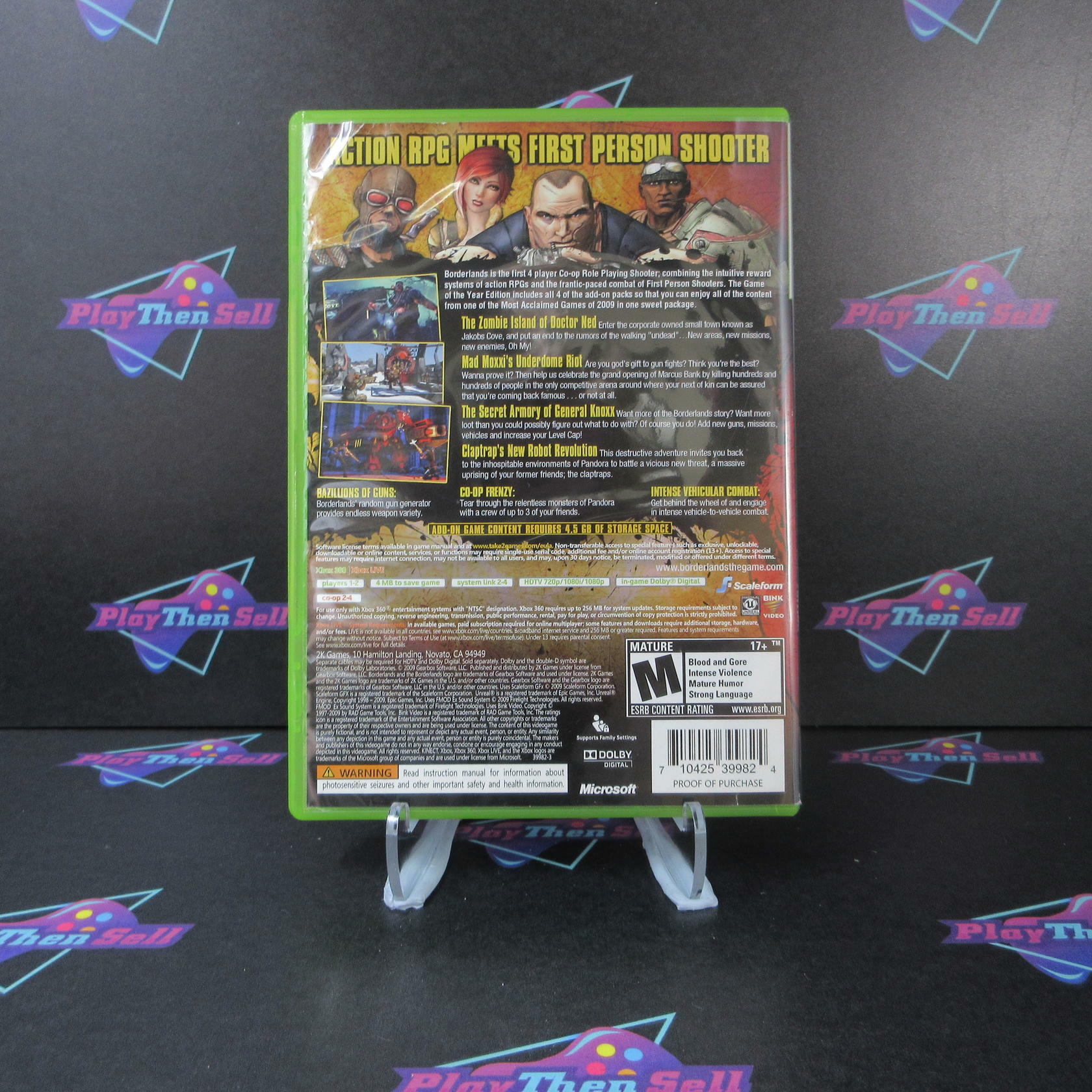 Borderlands GOTY Xbox 360 - Very Good
