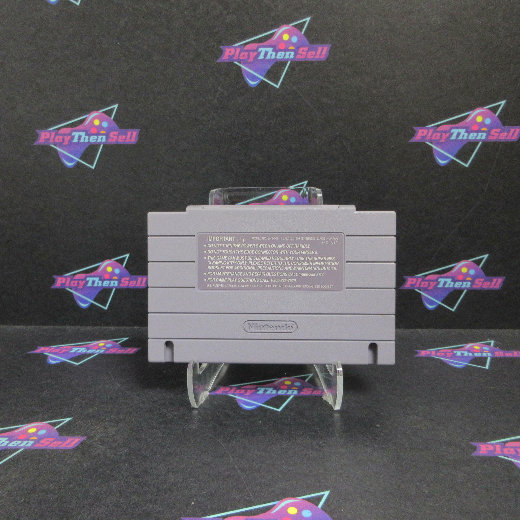 Super Tennis Super Nintendo SNES - Refurbished