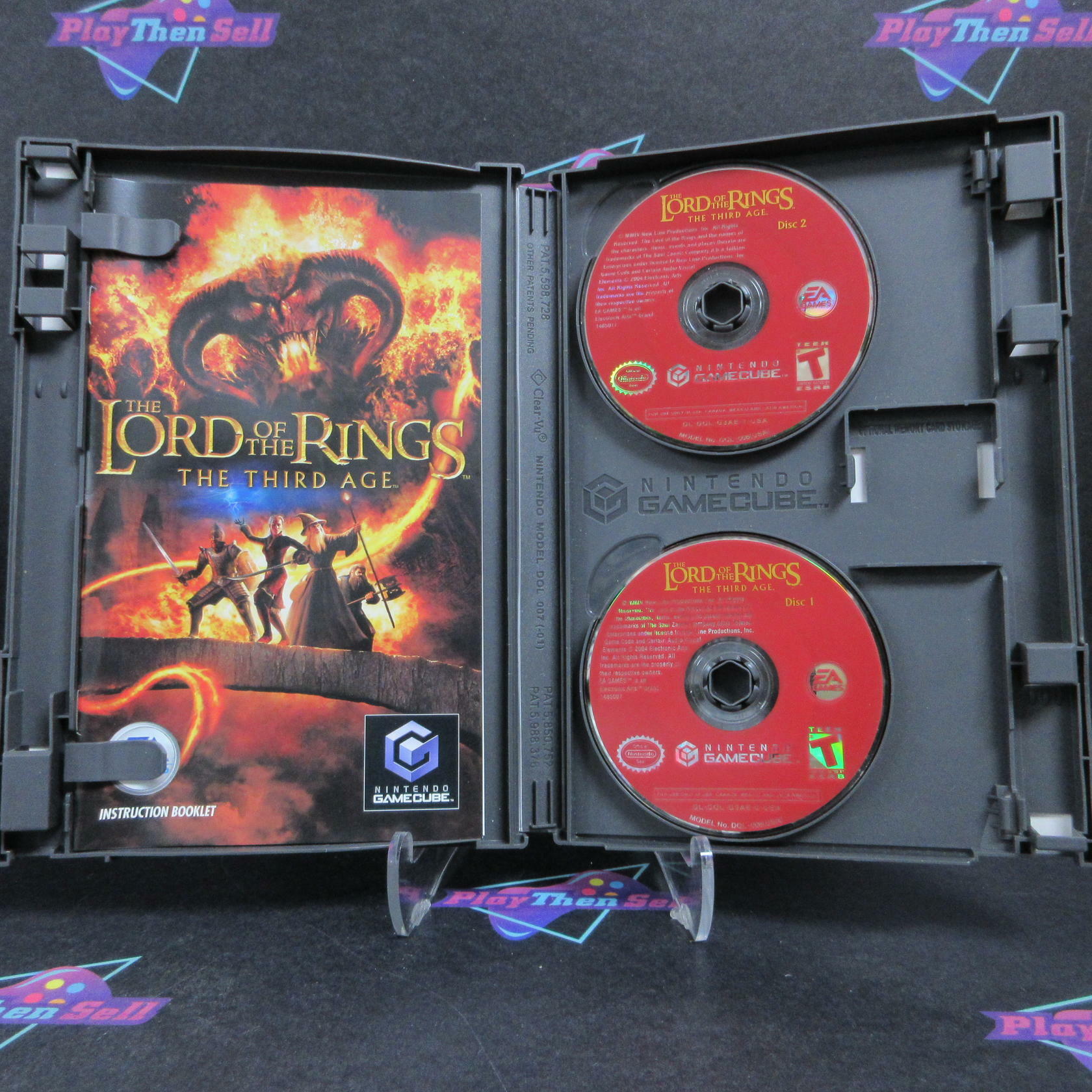 Lord of the Rings The Third Age Nintendo Gamecube Complete - Refurbished
