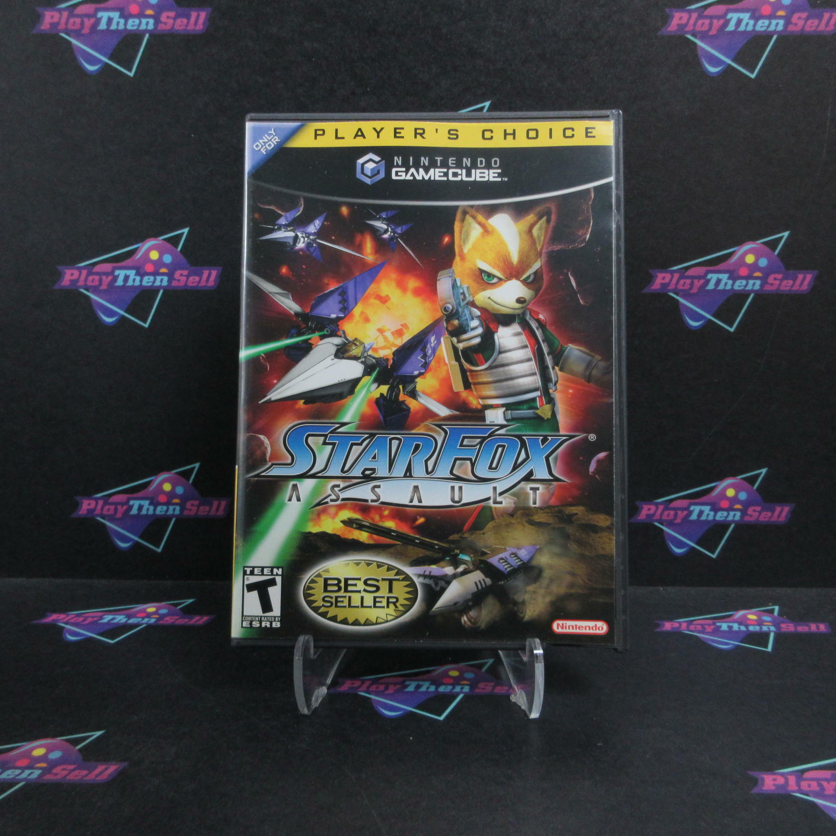 Star Fox Assault Nintendo GameCube Player's Choice Complete - Refurbished