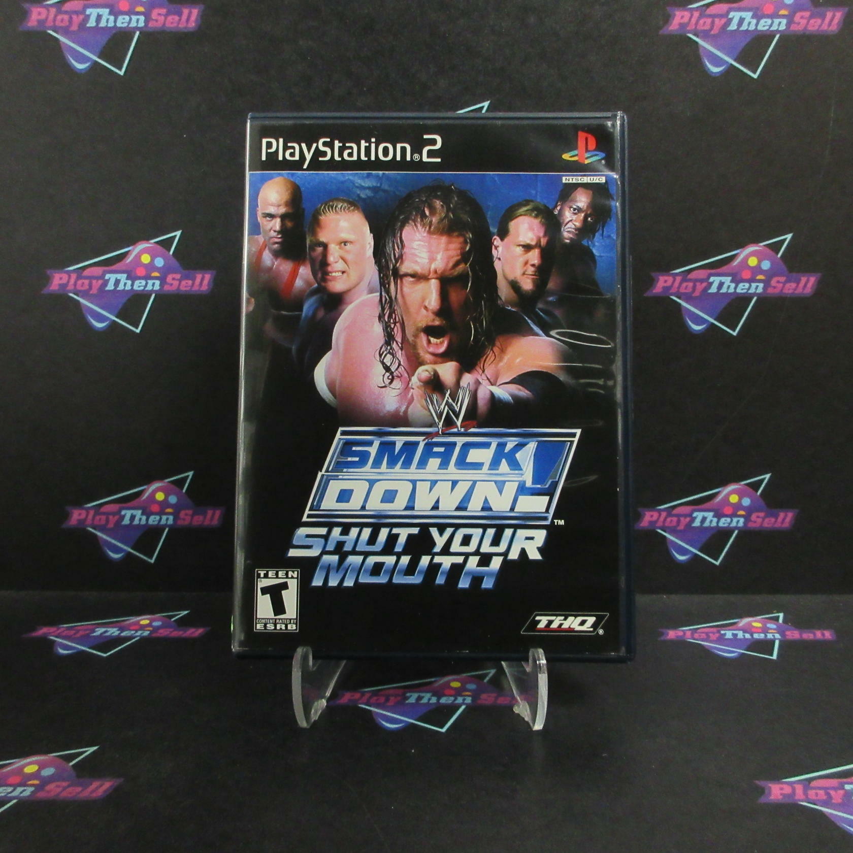 WWE Smackdown! Shut Your Mouth PS2 PlayStation 2 - Very Good