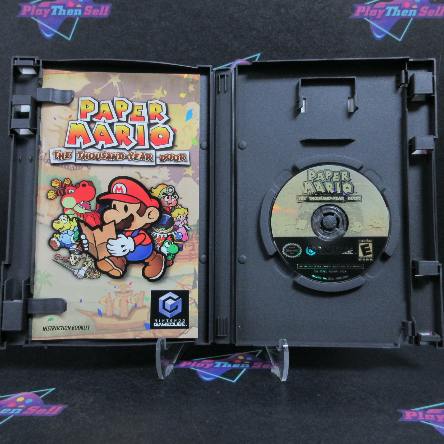 Paper Mario The Thousand-Year Door GameCube Player's Choice Complete - Refurbished