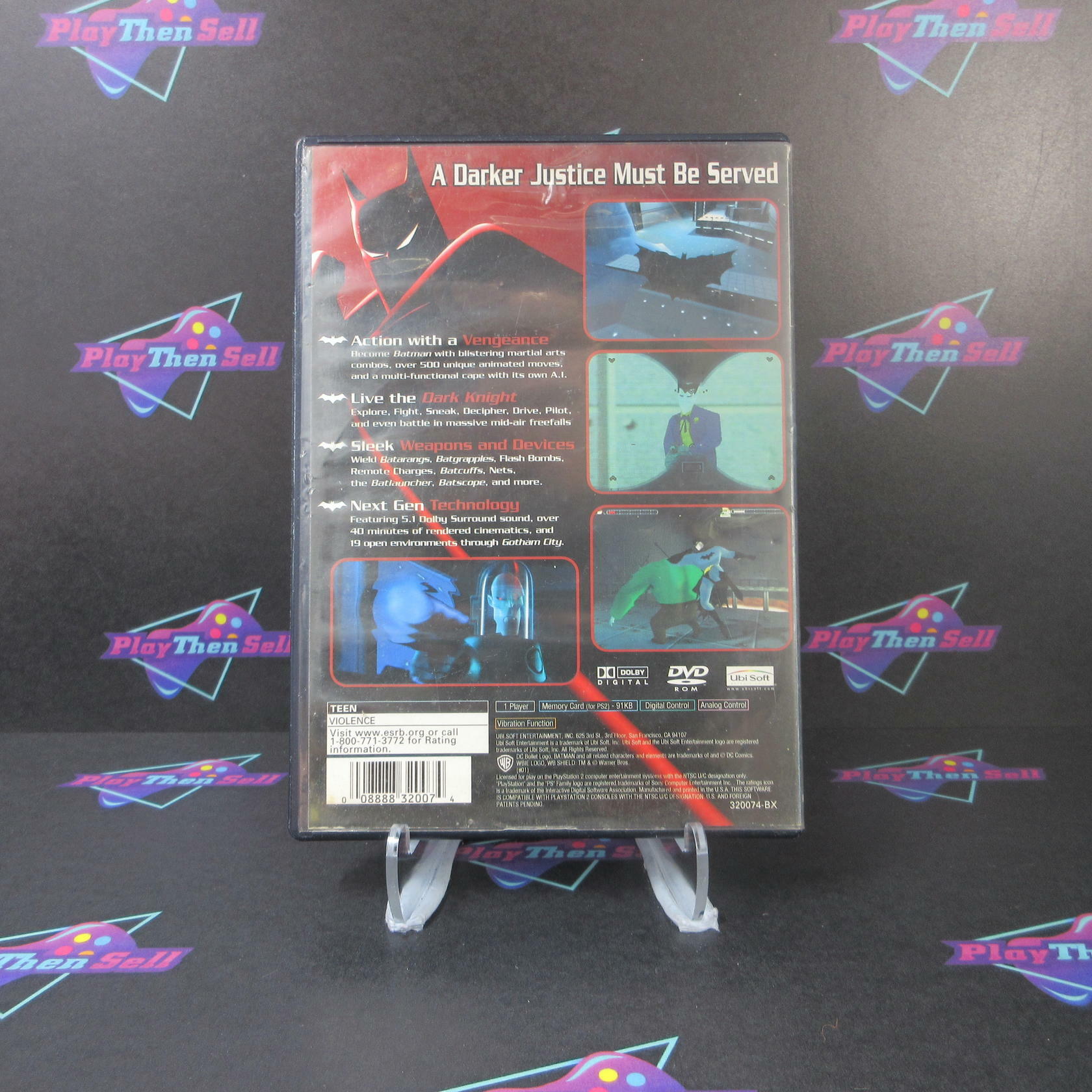 Batman Vengeance PS2 PlayStation 2 - Very Good