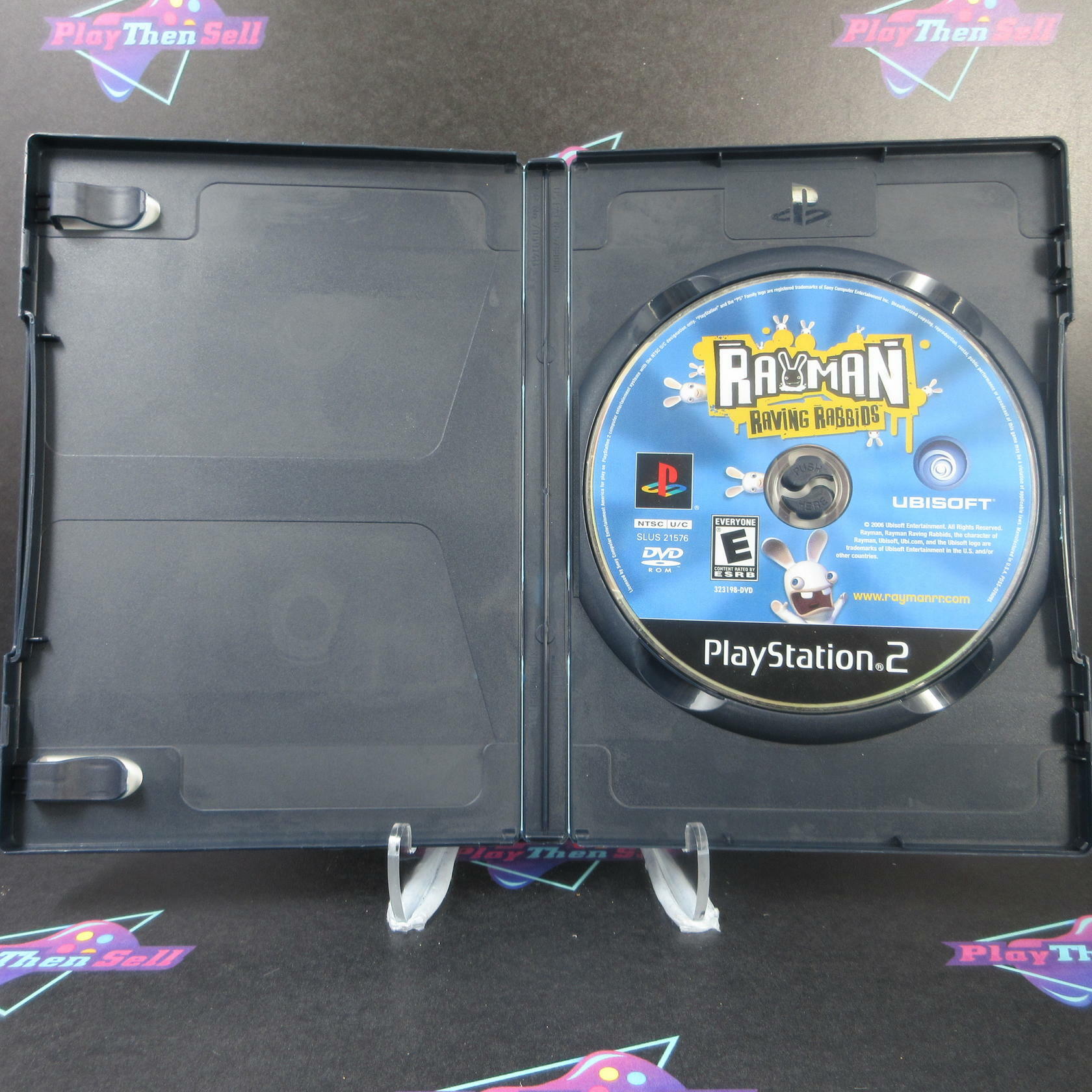 Rayman Raving Rabbids PS2 PlayStation 2 - Very Good