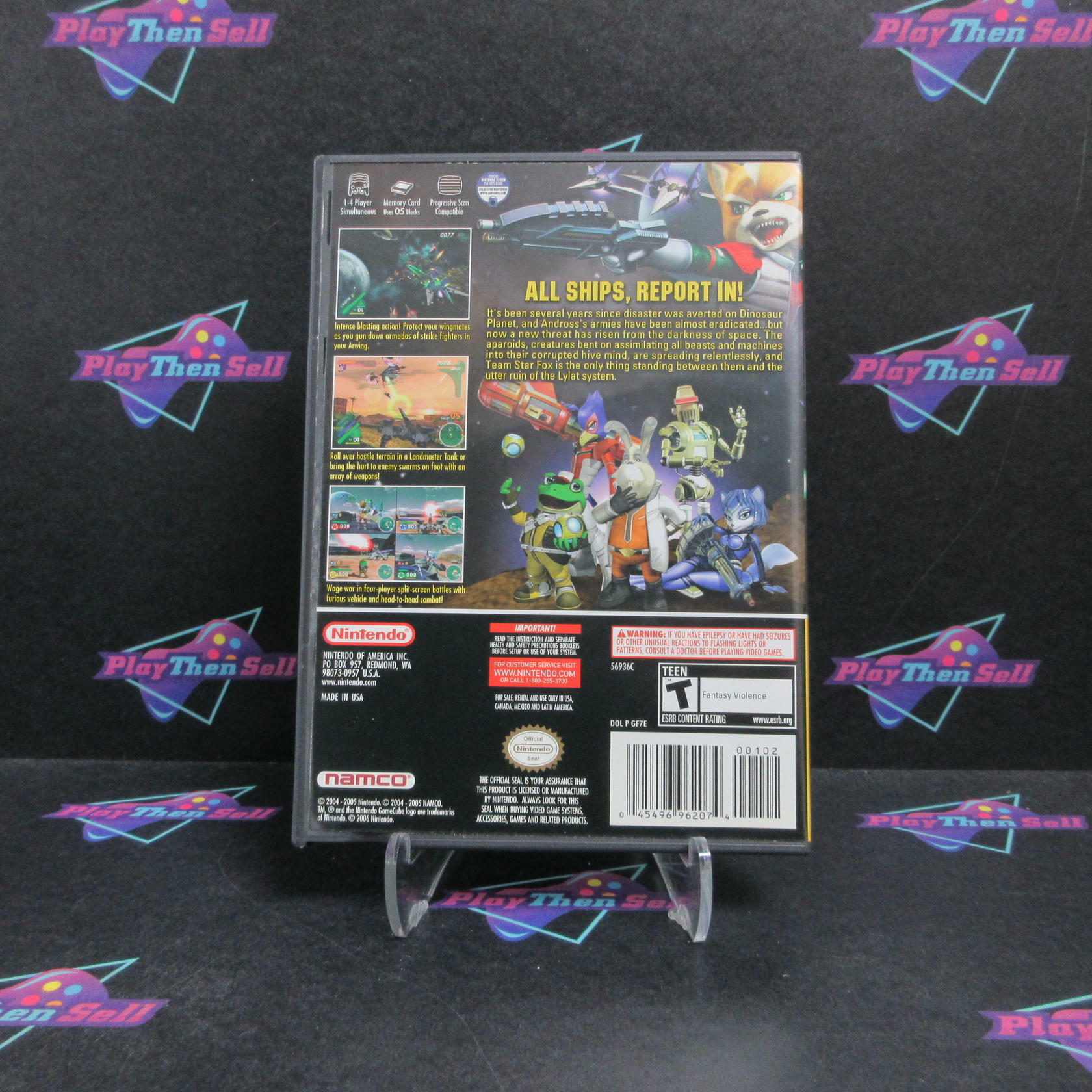 Star Fox Assault Nintendo GameCube Player's Choice Complete - Refurbished