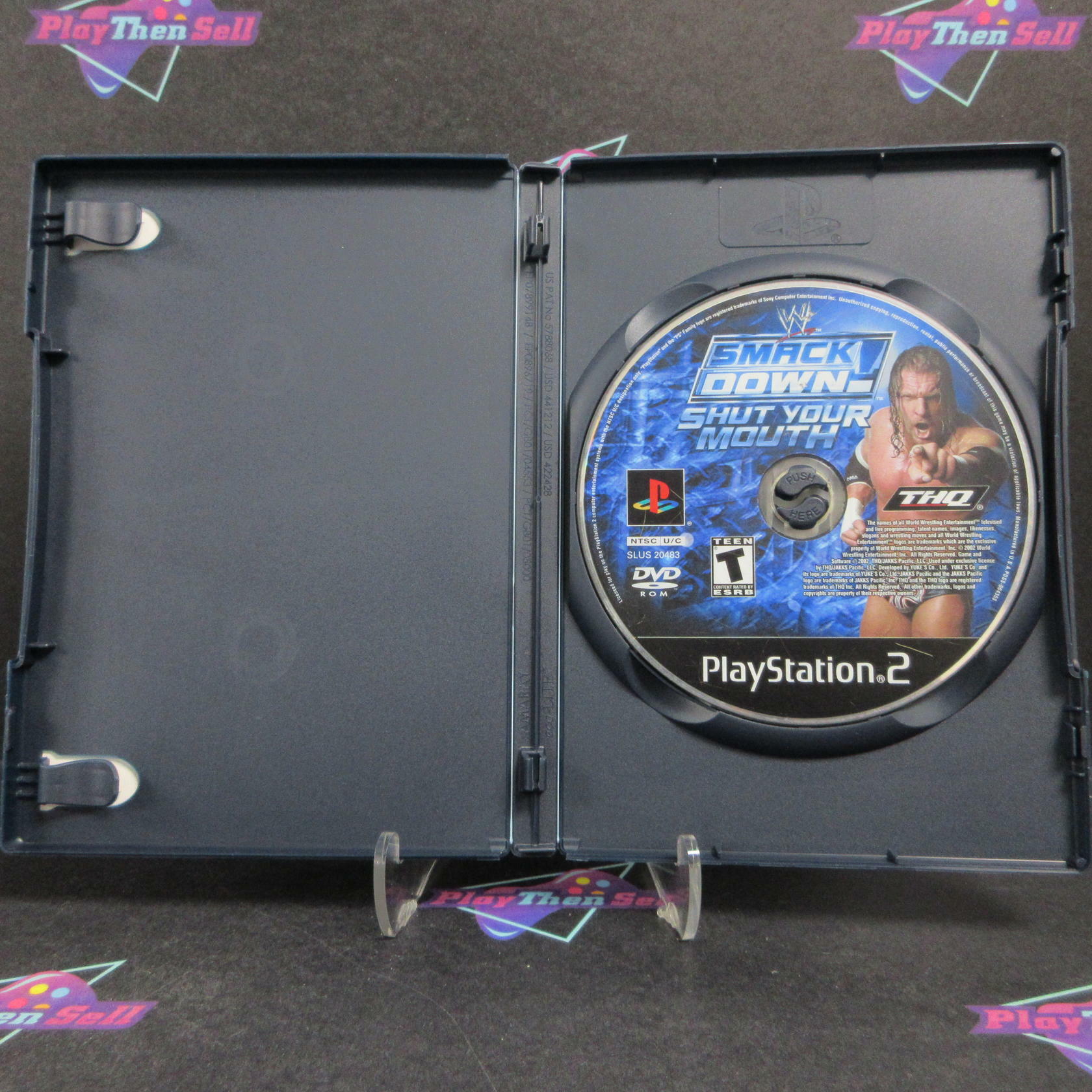 WWE Smackdown! Shut Your Mouth PS2 PlayStation 2 - Very Good