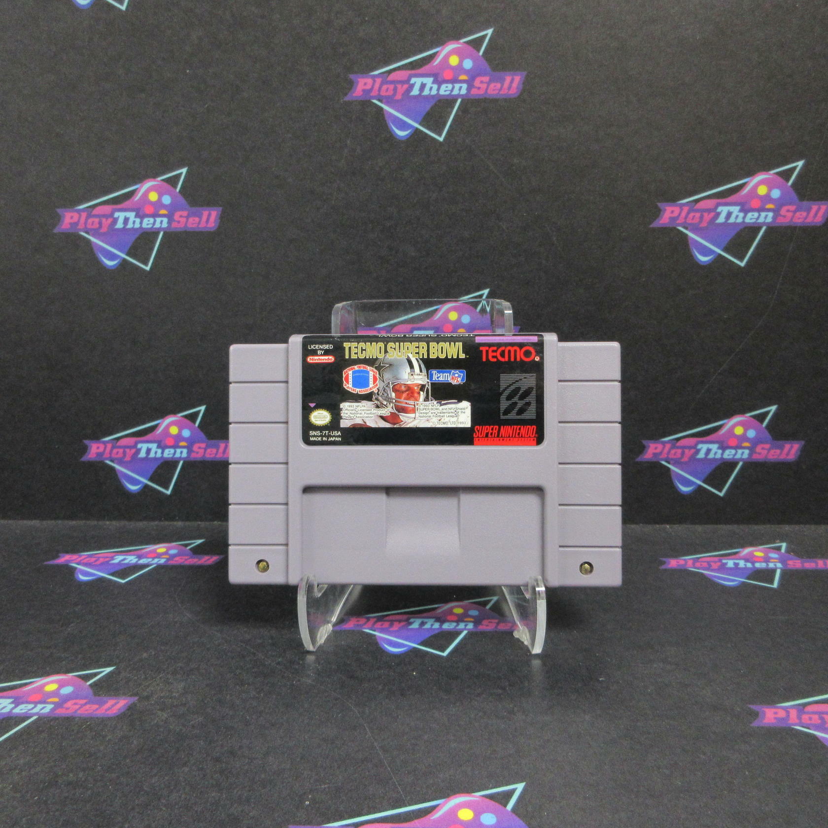 Tecmo Super Bowl Super Nintendo SNES - Refurbished