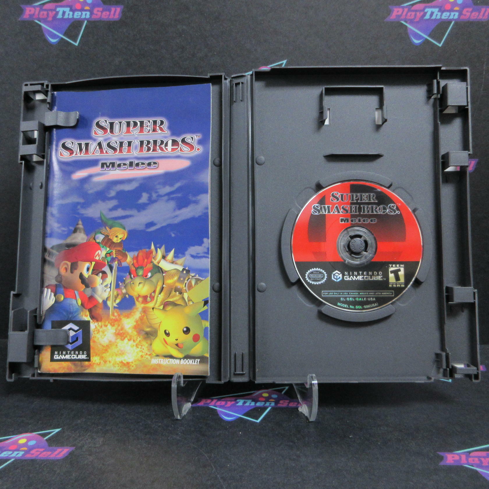 Super Smash Bros Melee Nintendo GameCube Complete - Refurbished
