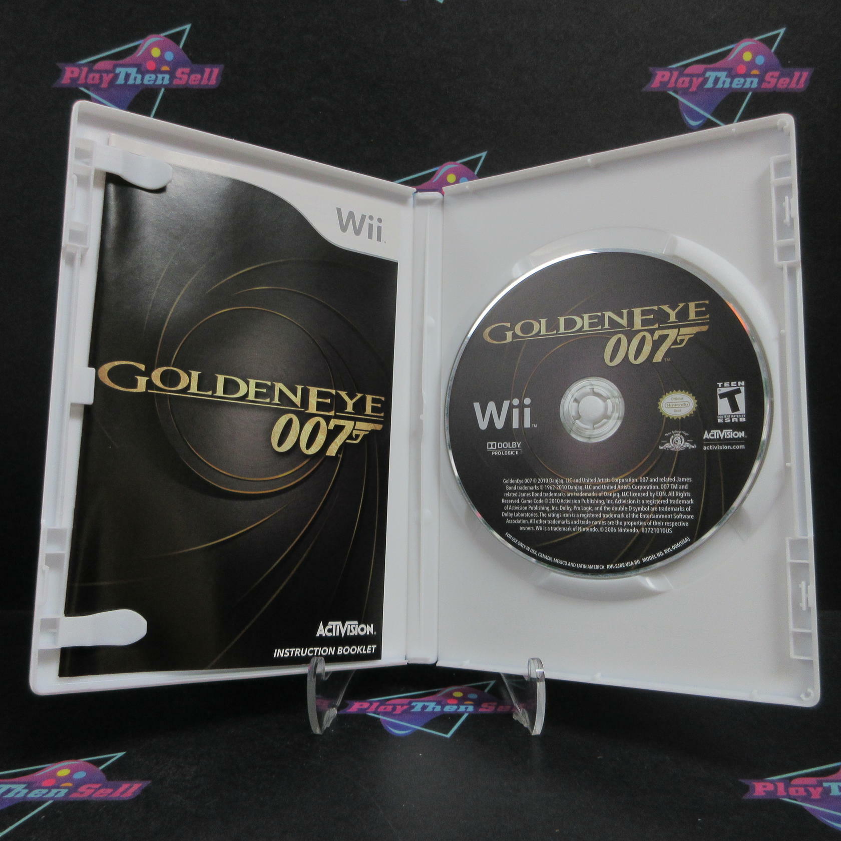 James Bond 007 GoldenEye Nintendo Wii Complete - Refurbished