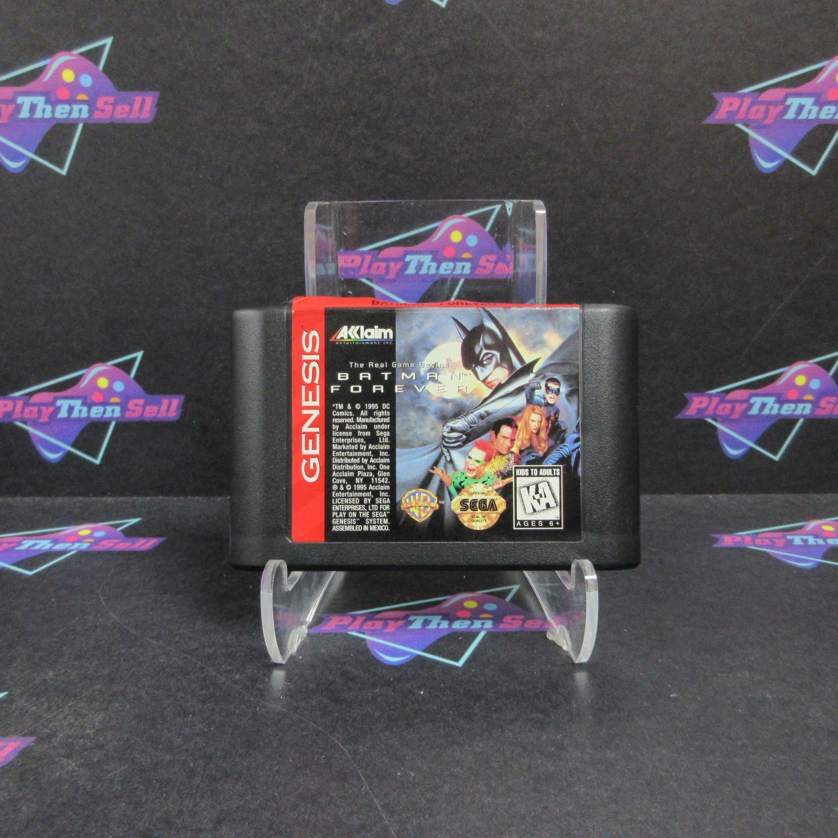 Batman Forever Sega Genesis Boxed - Very Good