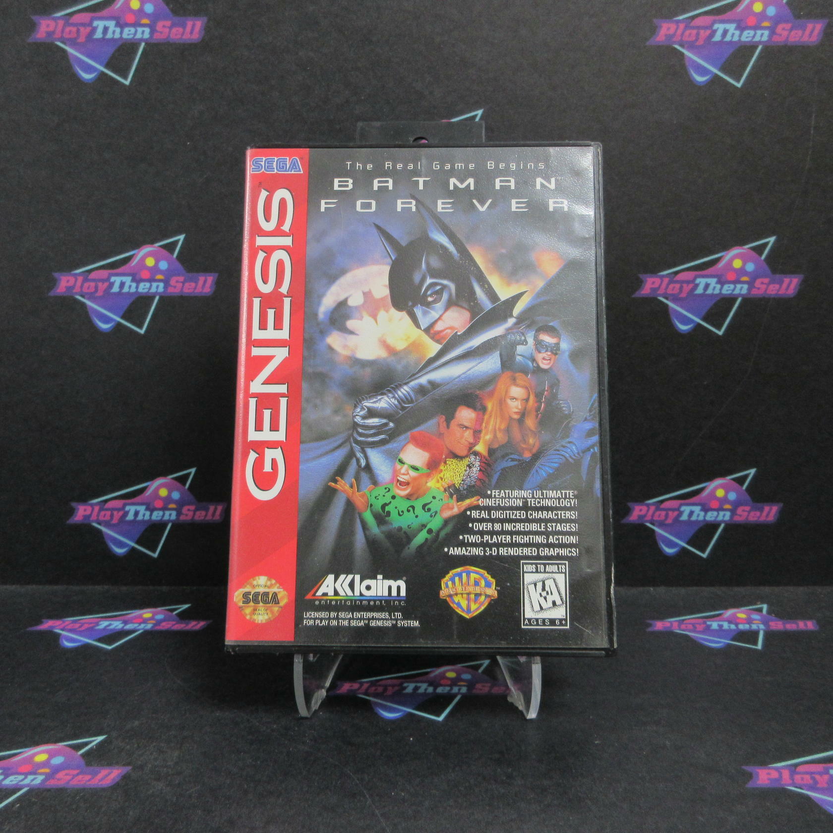Batman Forever Sega Genesis Boxed - Very Good