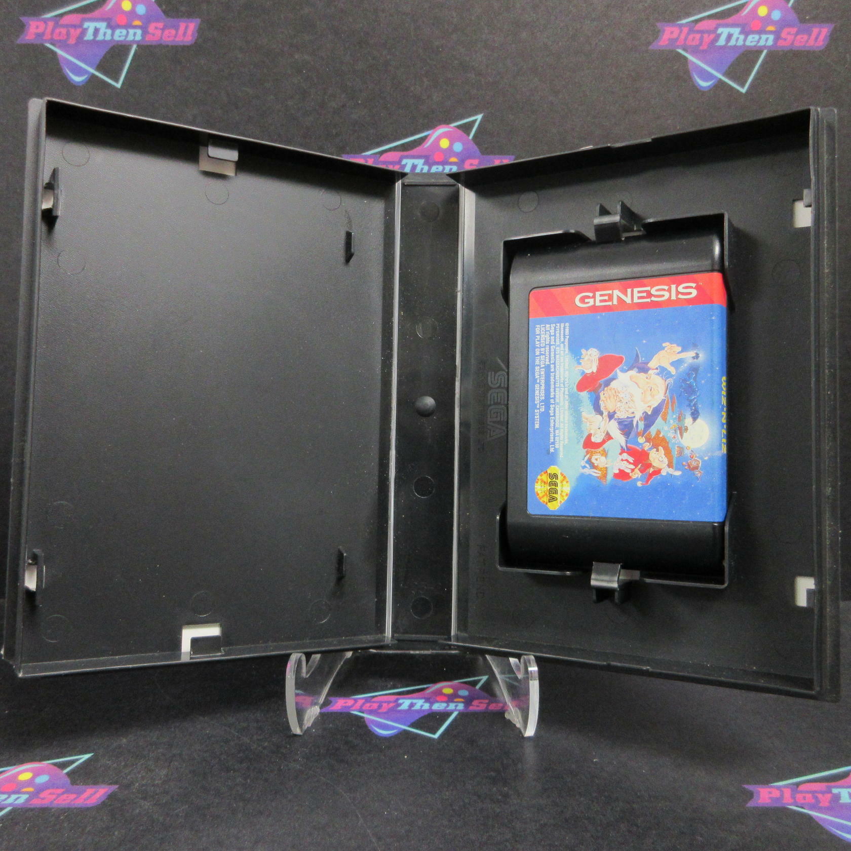 Wiz N' Liz Sega Genesis Boxed - Very Good