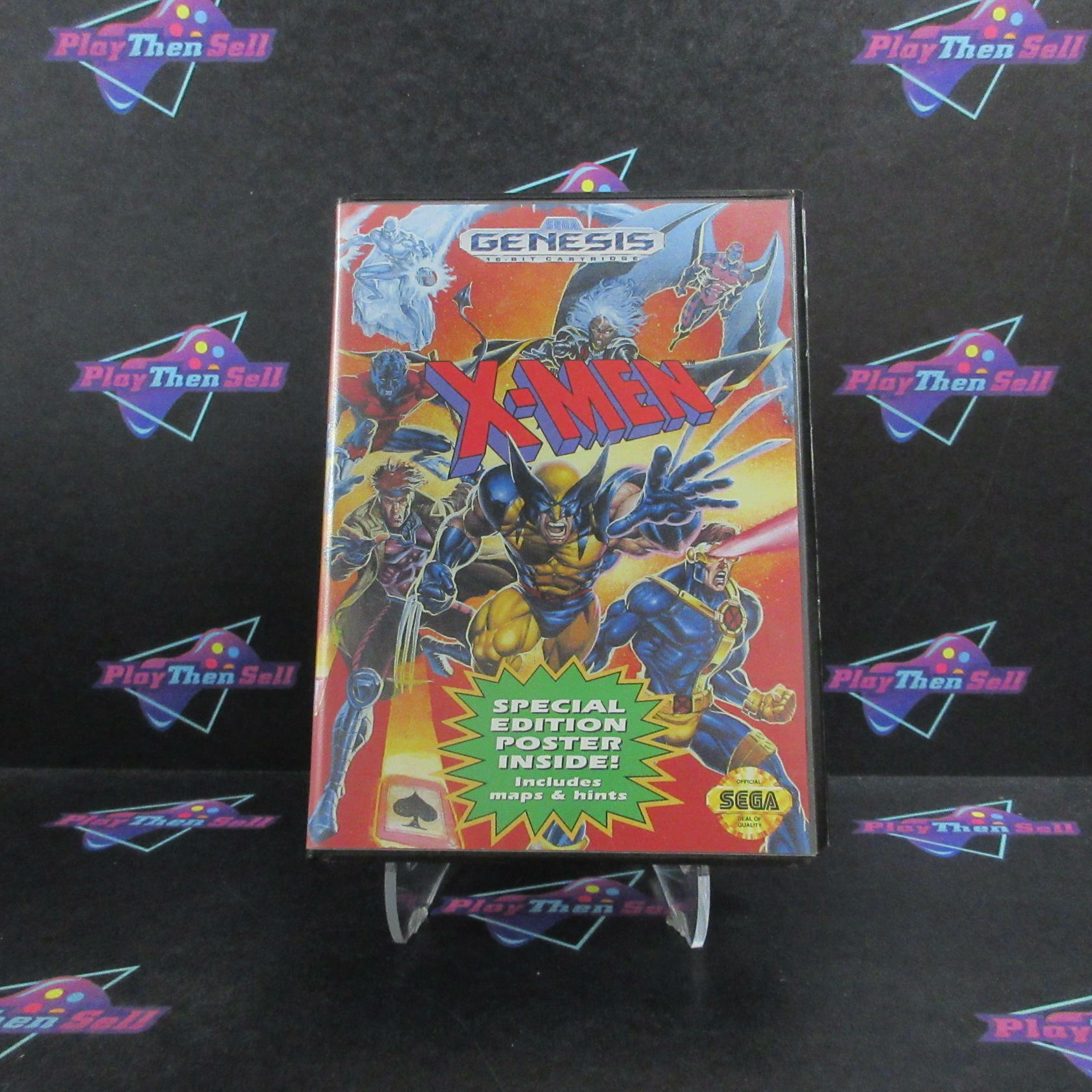X-Men Sega Genesis Boxed - Very Good