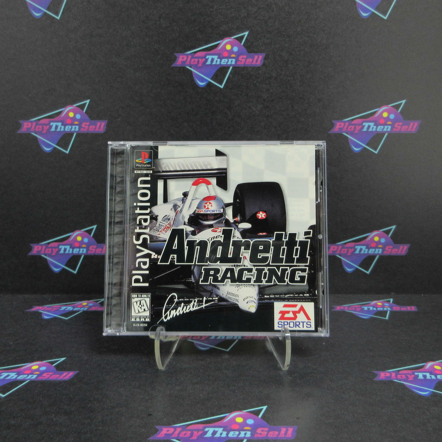 Andretti Racing PS1 PlayStation 1 Complete - Refurbished