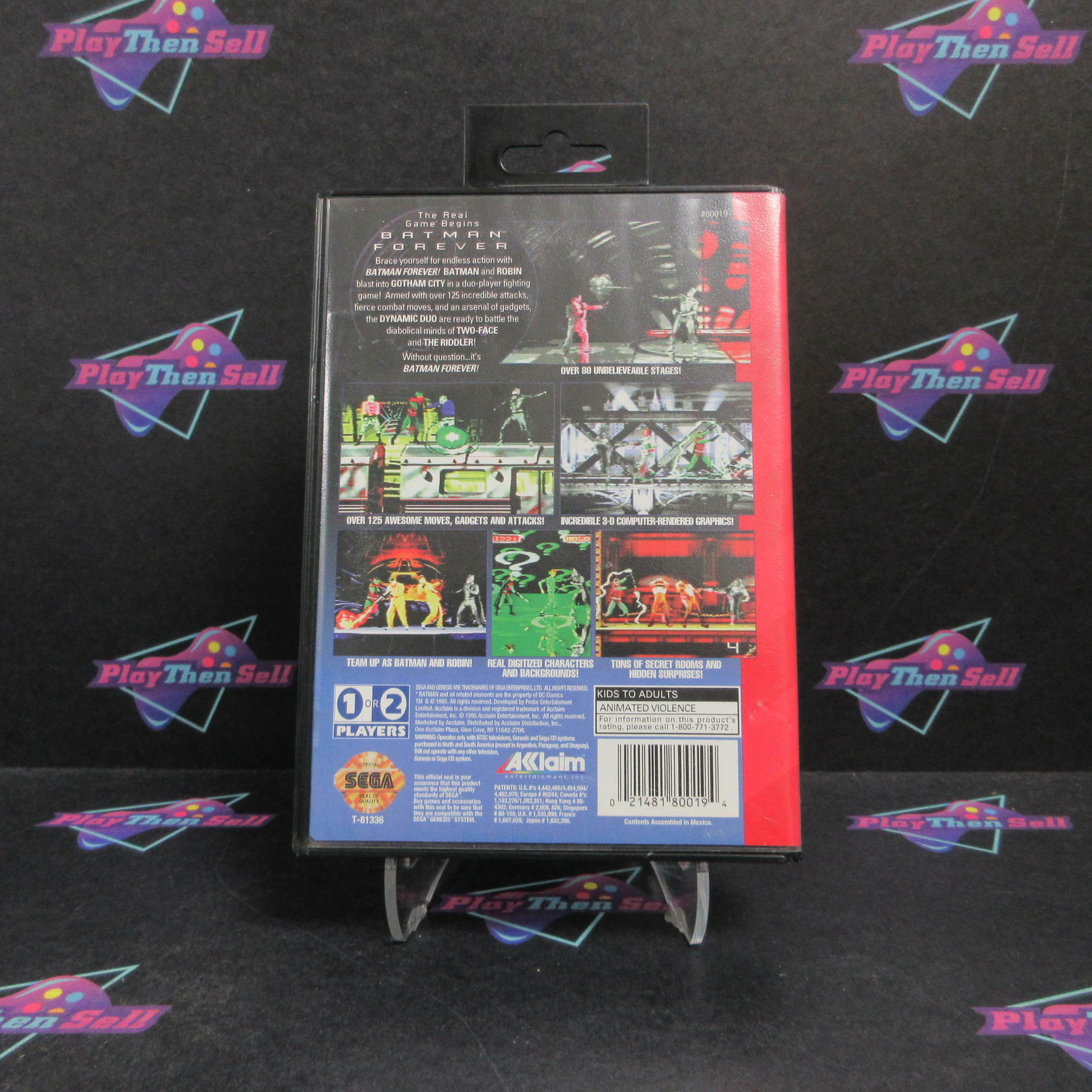 Batman Forever Sega Genesis Boxed - Very Good