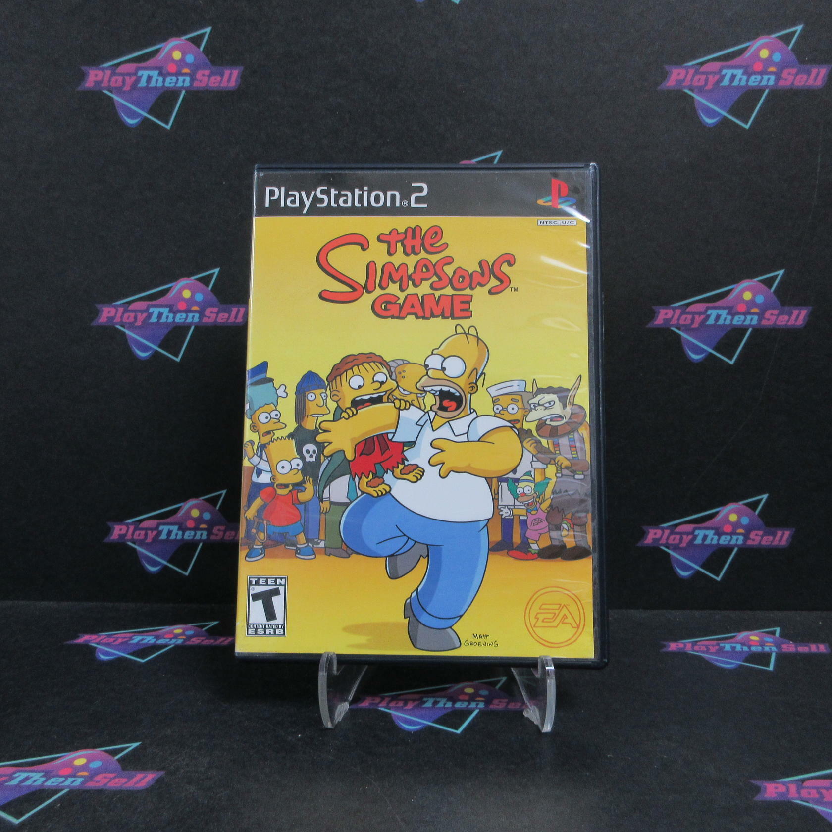 The Simpsons Game PS2 PlayStation 2 Complete - Refurbished