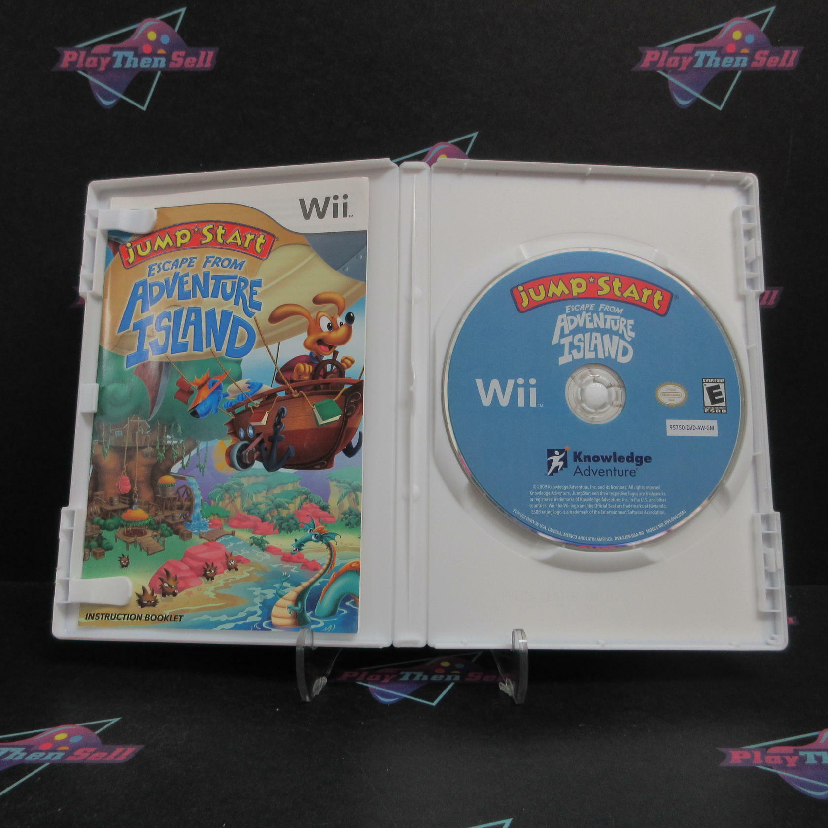 Jumpstart Escape Adventure From Island Nintendo Wii Complete - Refurbished