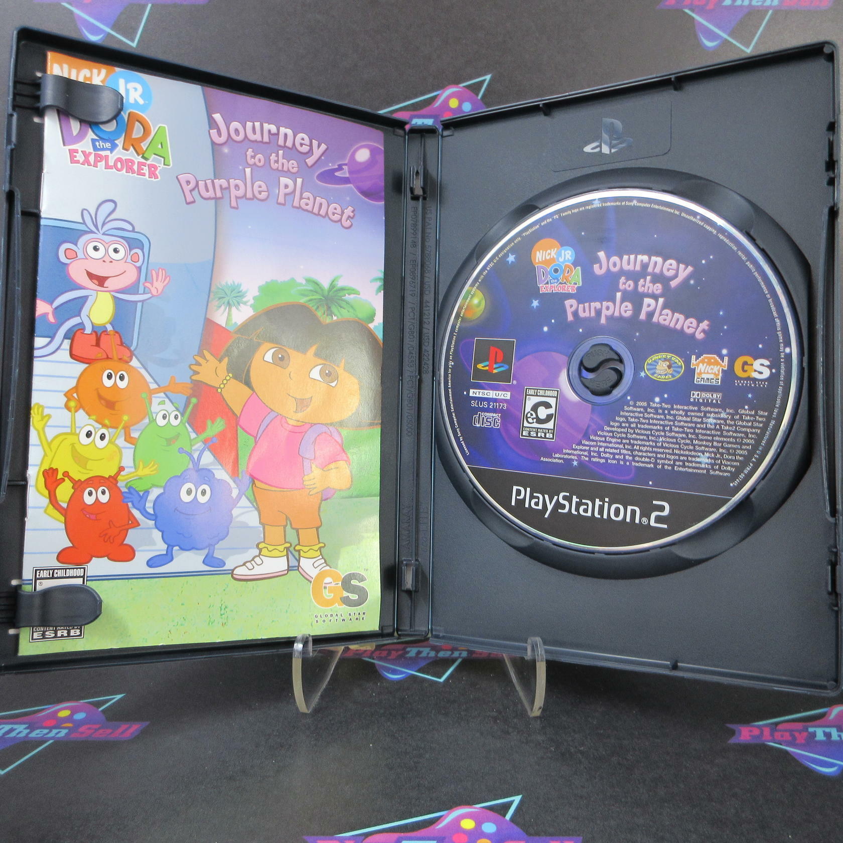 Dora the Explorer Journey to the Purple Planet PlayStation2 Complete - Excellent
