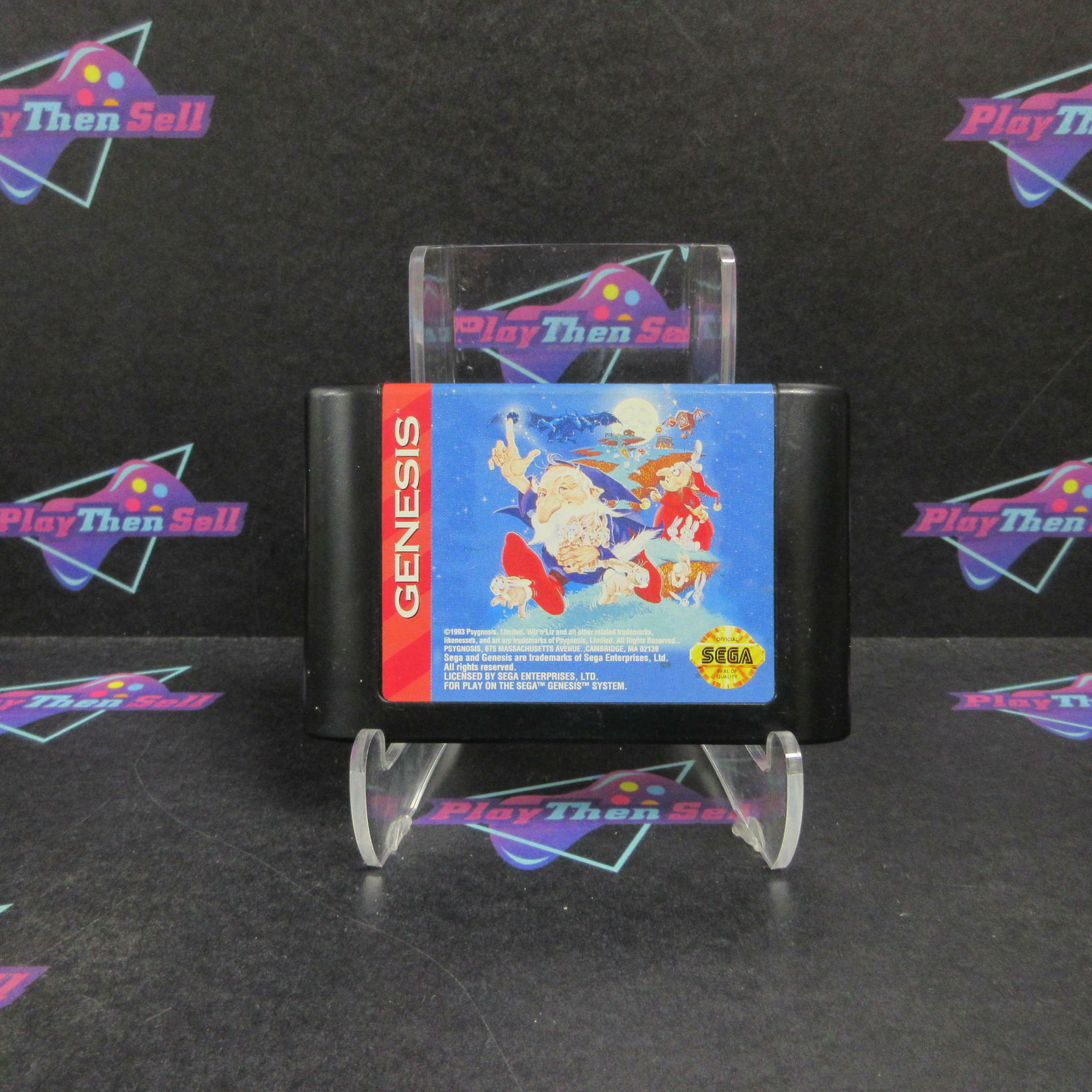 Wiz N' Liz Sega Genesis Boxed - Very Good