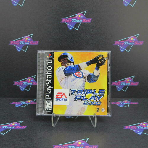 Triple Play 2000 PS1 PlayStation 1 Complete - Refurbished