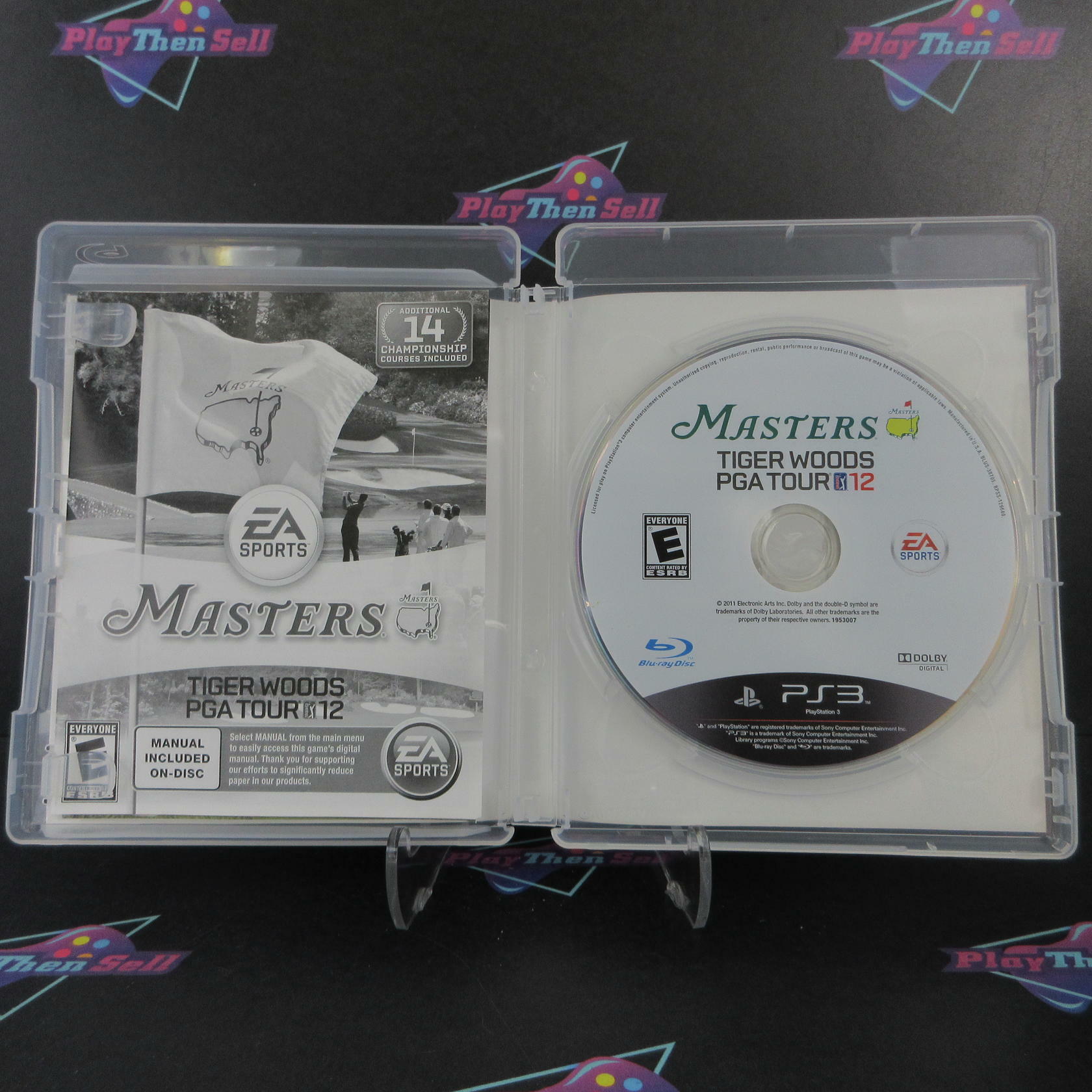 Tiger Woods PGA Tour 12 The Masters PS3 PlayStation 3 Complete - Refurbished