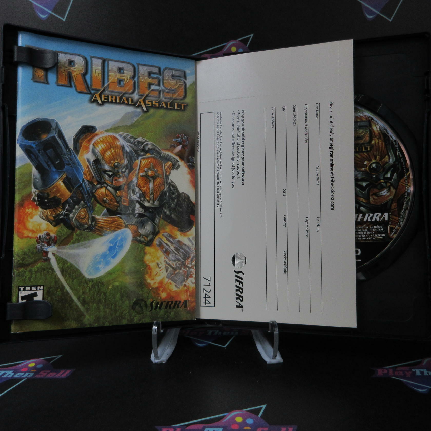 Tribes Aerial Assault PlayStation 2 + Reg Card Complete - Refurbished