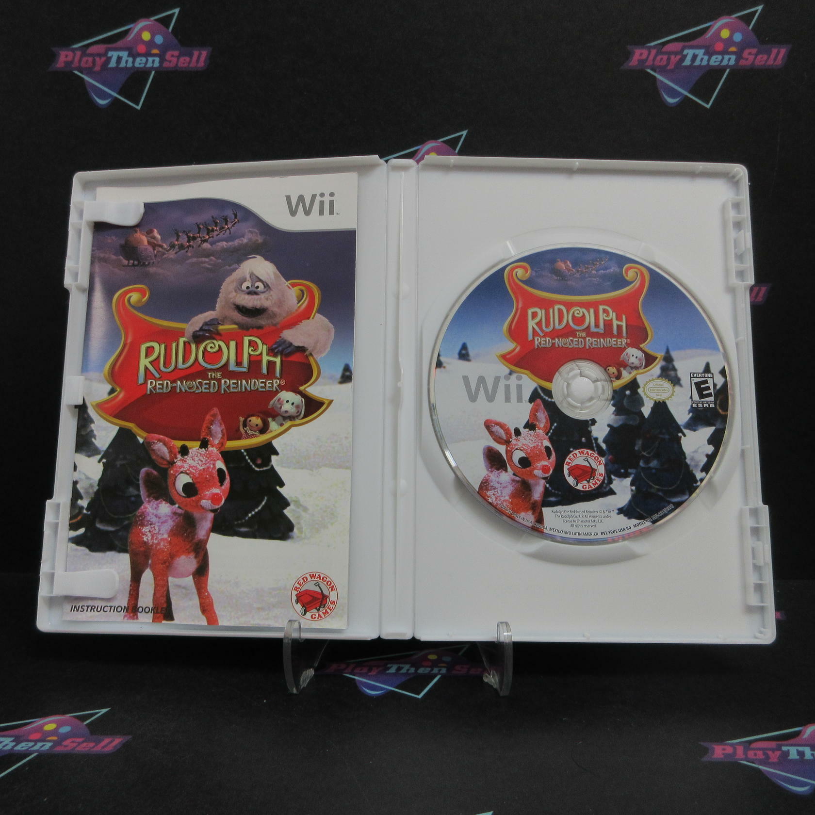 Rudolph the Red Nosed Reindeer Nintendo Wii Complete - Refurbished