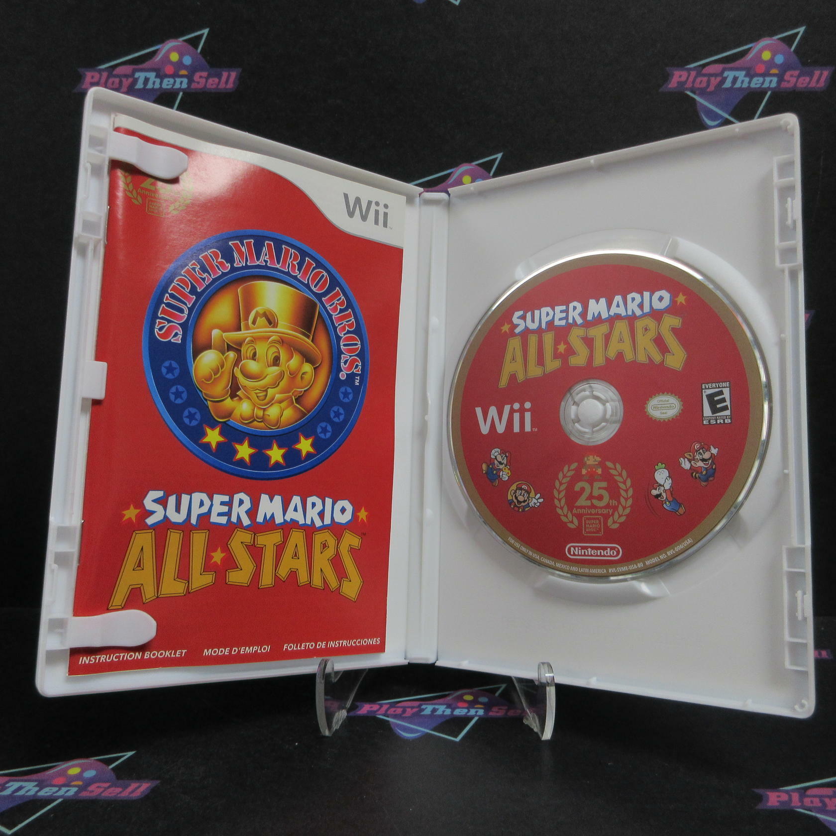Super Mario All Stars 25th Anniversary Nintendo Wii Complete - Refurbished