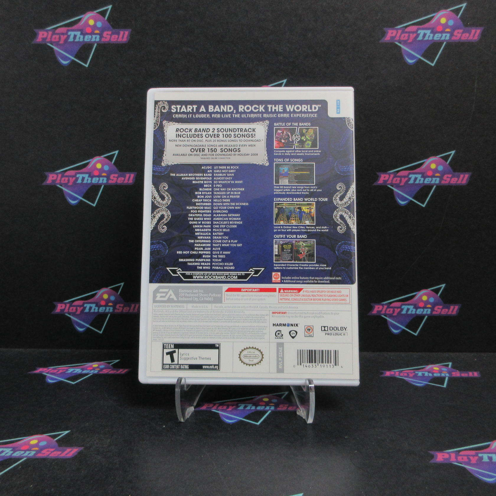 Rock Band 2 Nintendo Wii Complete - Refurbished