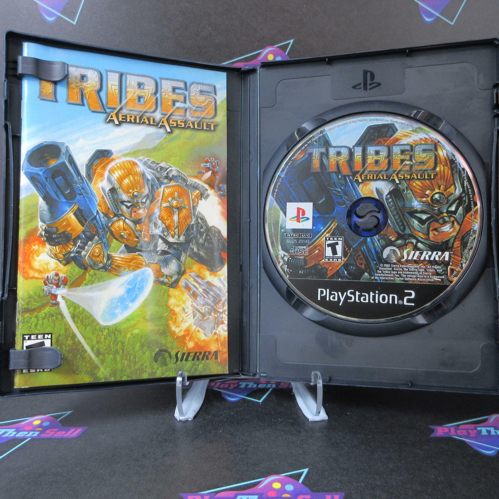 Tribes Aerial Assault PlayStation 2 + Reg Card Complete - Refurbished