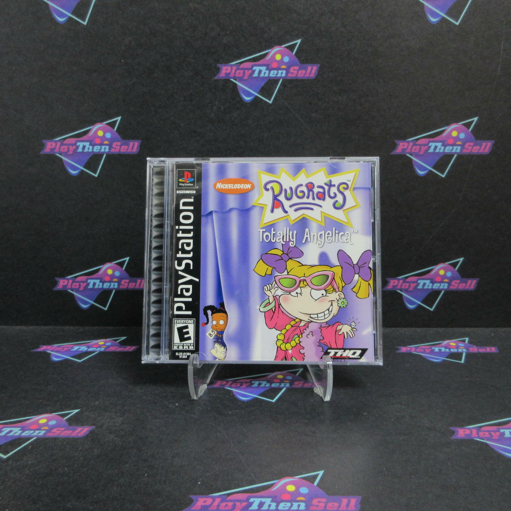 Rugrats Totally Angelica PS1 PlayStation 1 Complete - Refurbished
