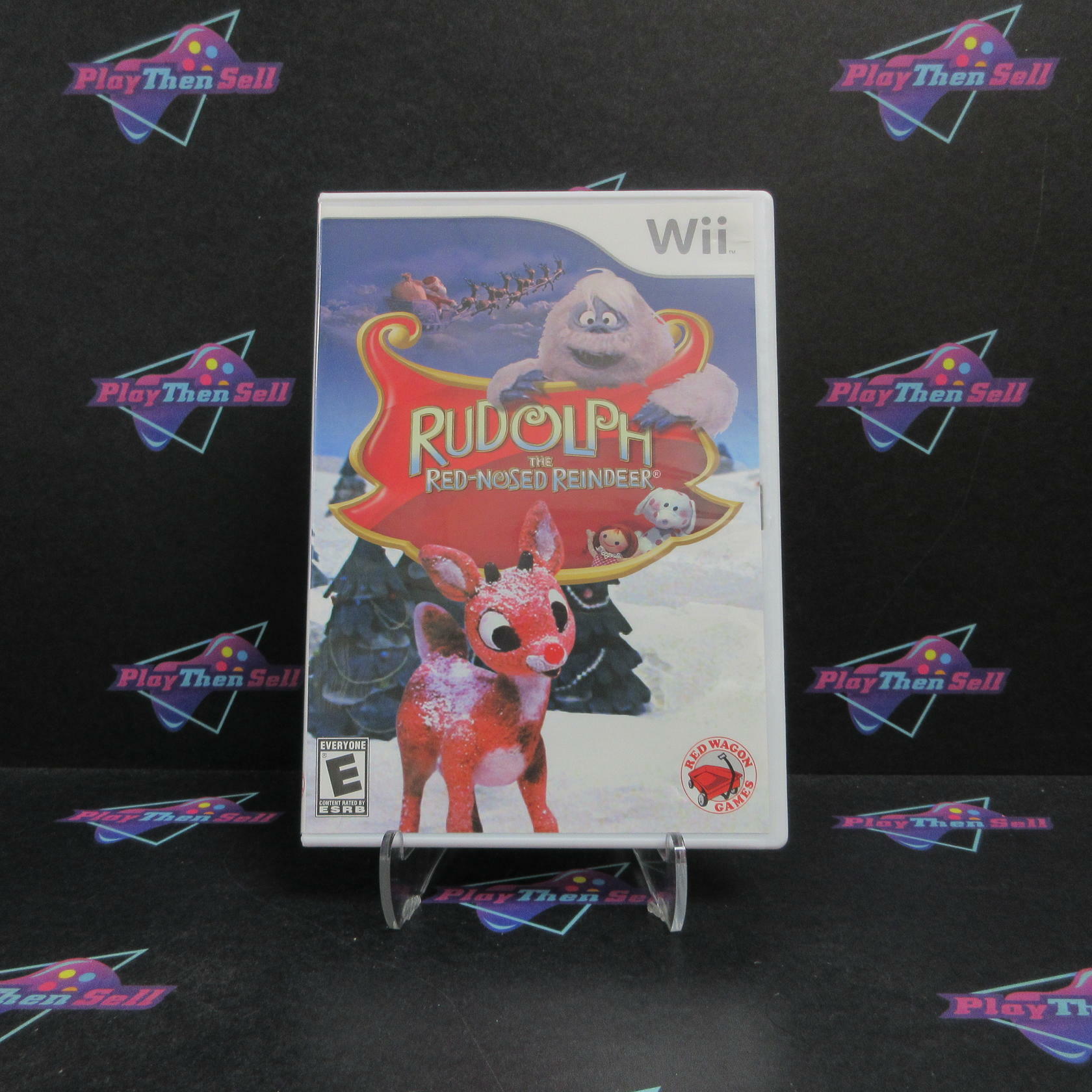 Rudolph the Red Nosed Reindeer Nintendo Wii Complete - Refurbished