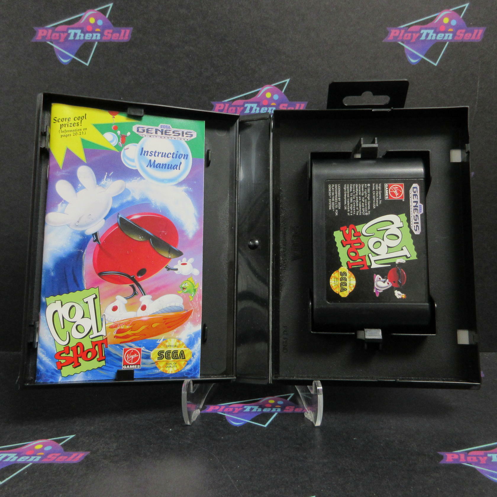 Cool Spot Sega Genesis Complete - Refurbished